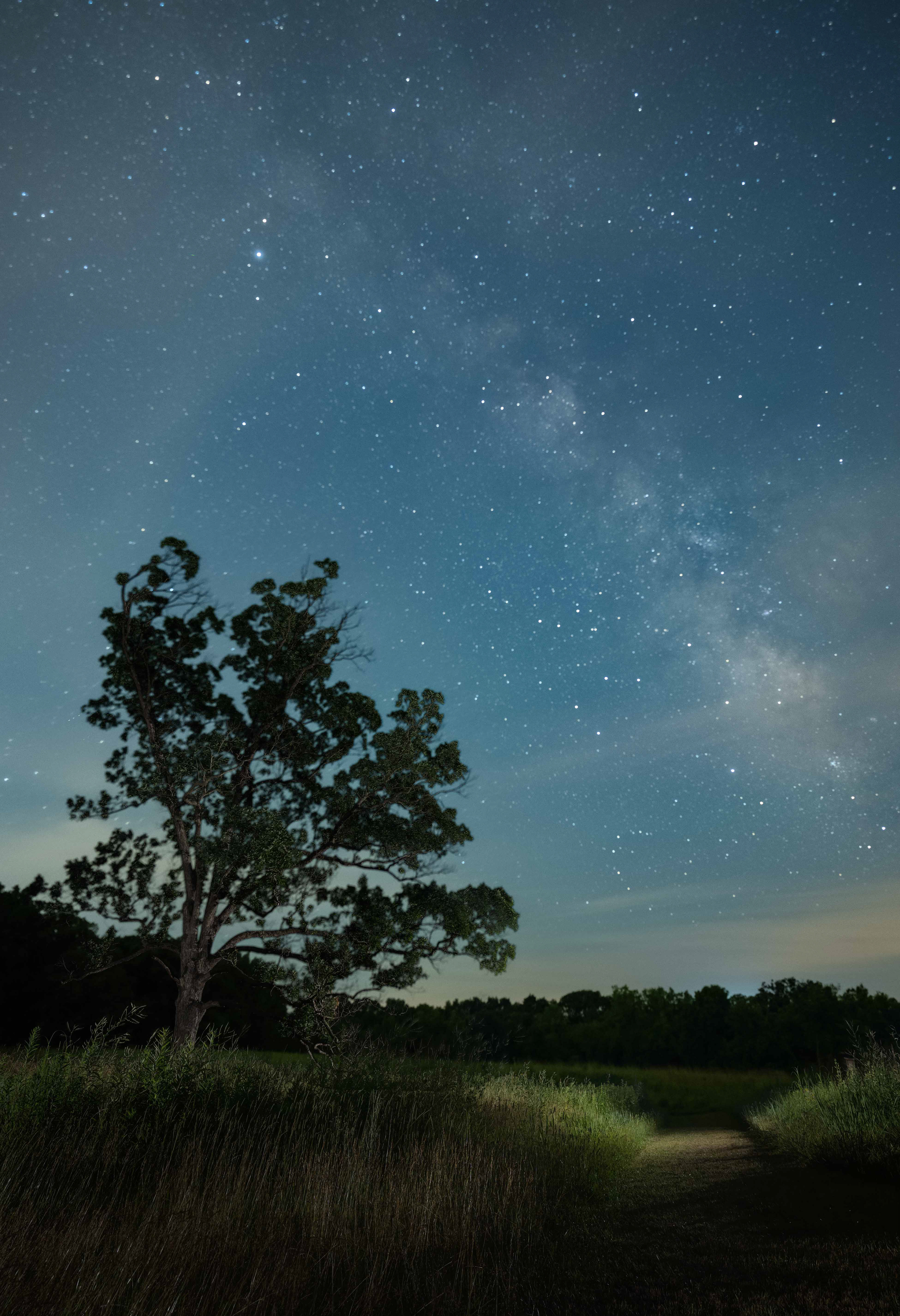 Milky Way over Sand Creek