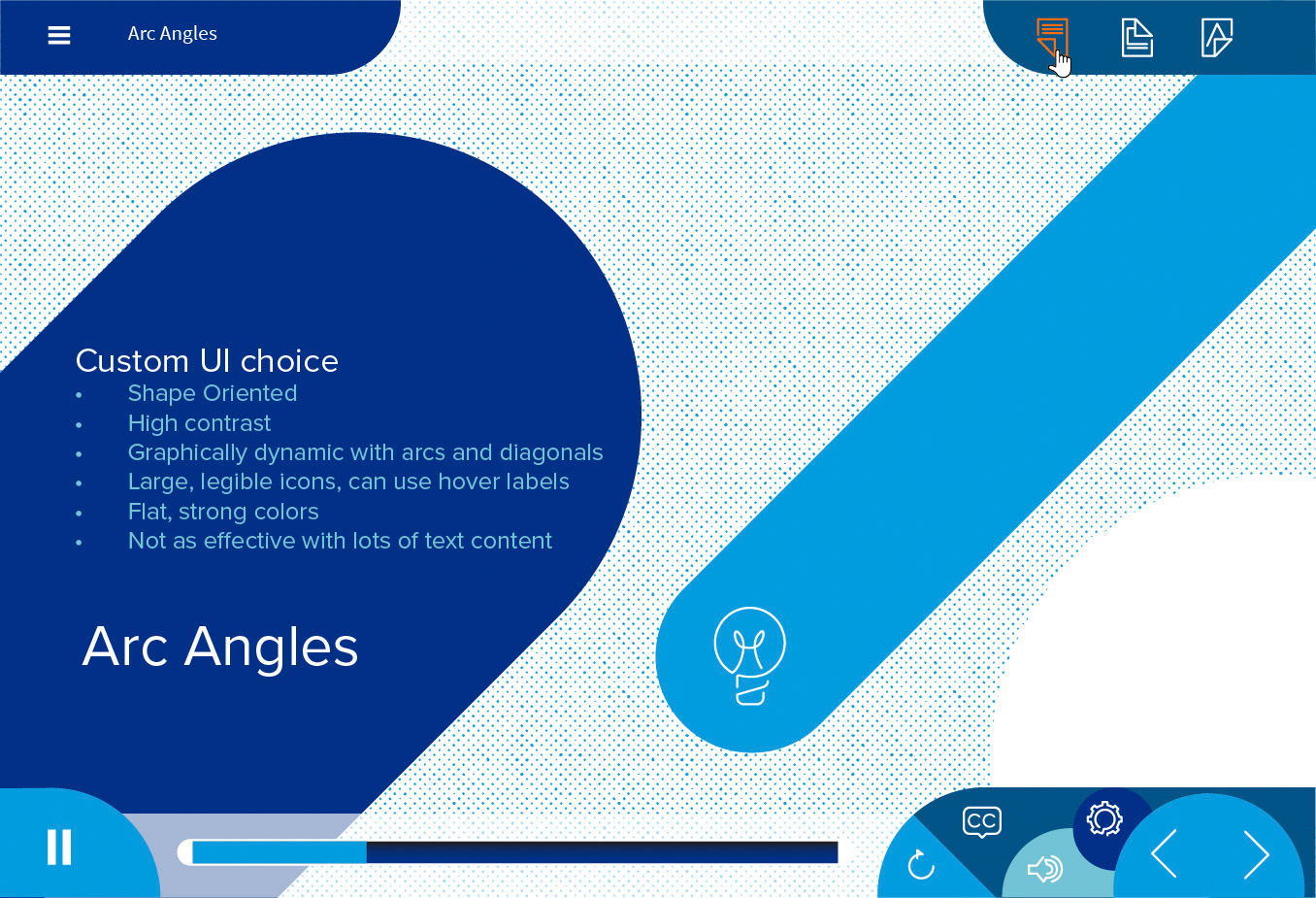 Style UX and UI experiments