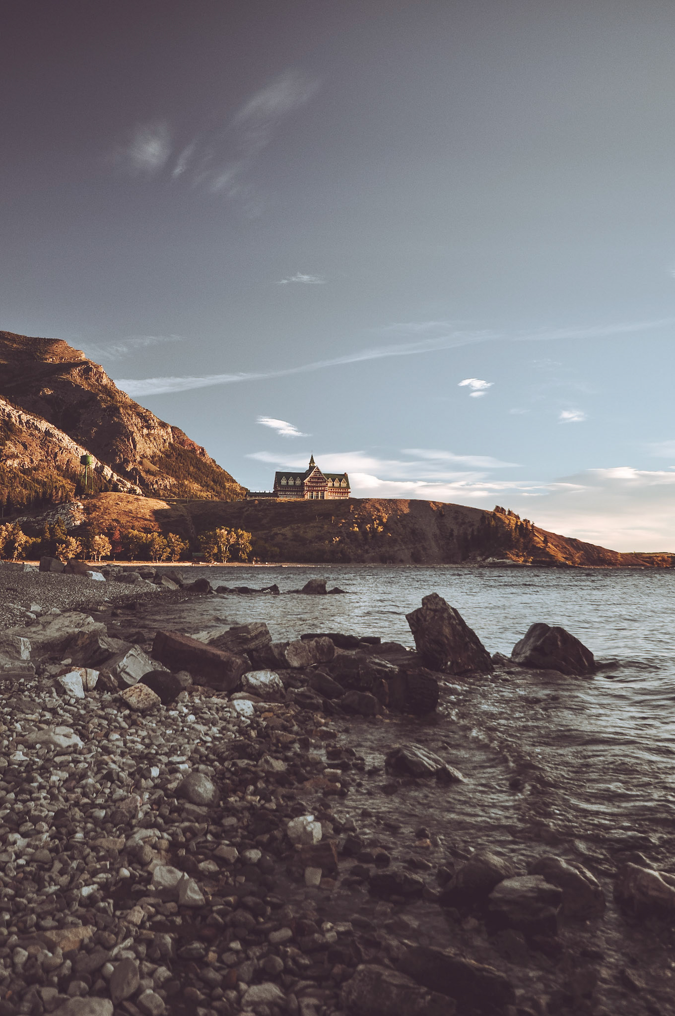 Hotel at Waterton Lake