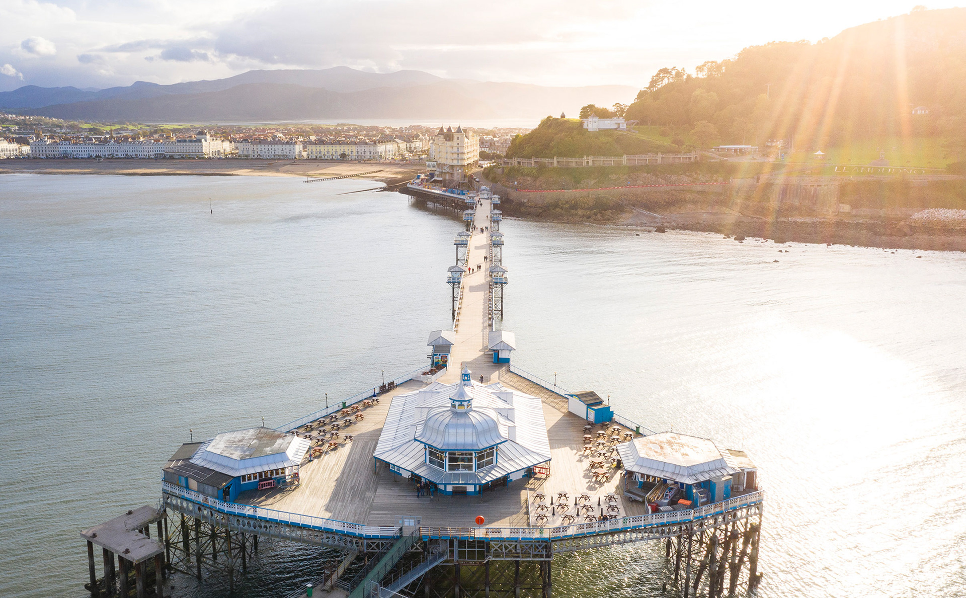 Wall's Ice Cream, Llandudno Pier, Llandudno, North Wales, UK, 2019