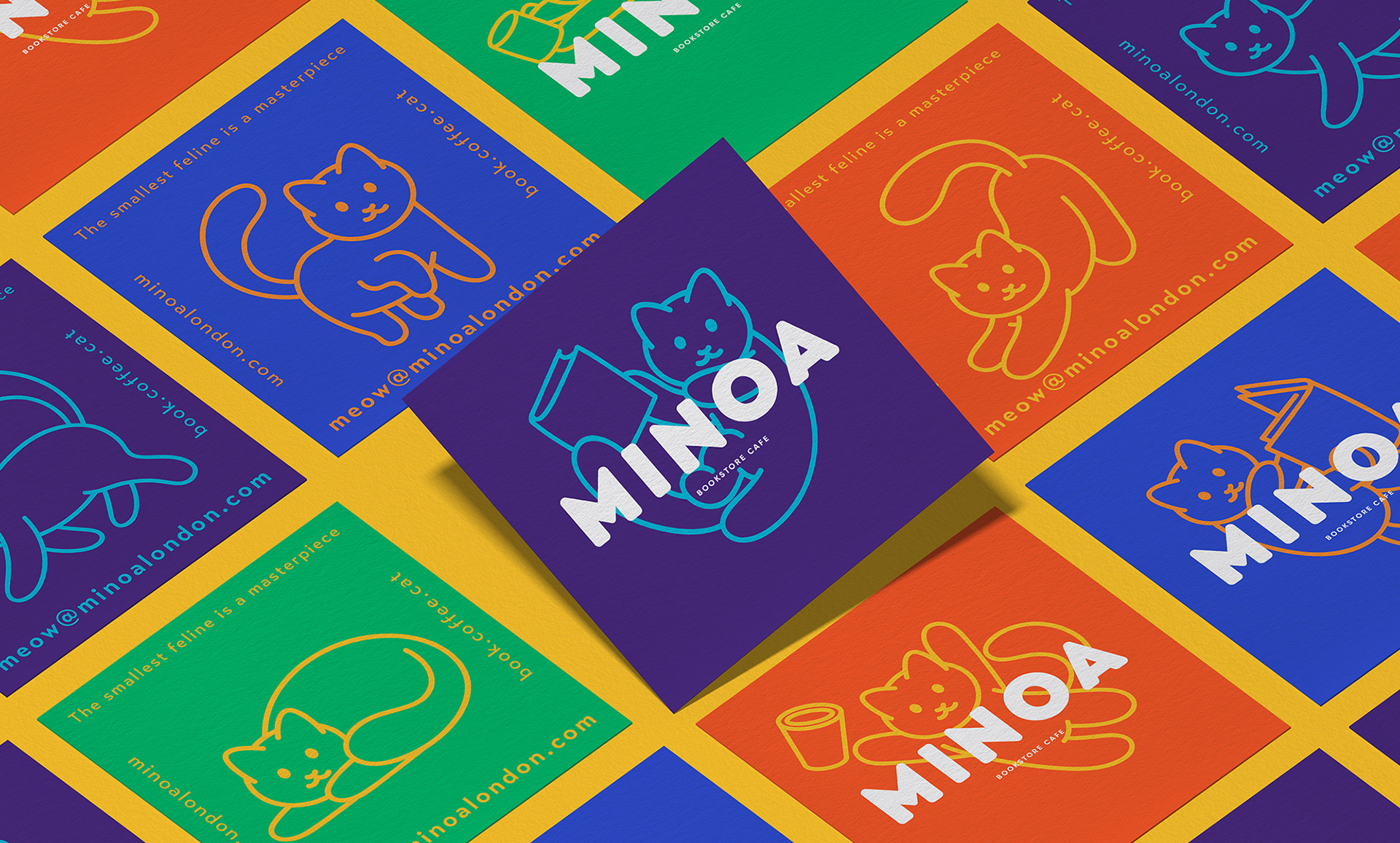 minoa logo design