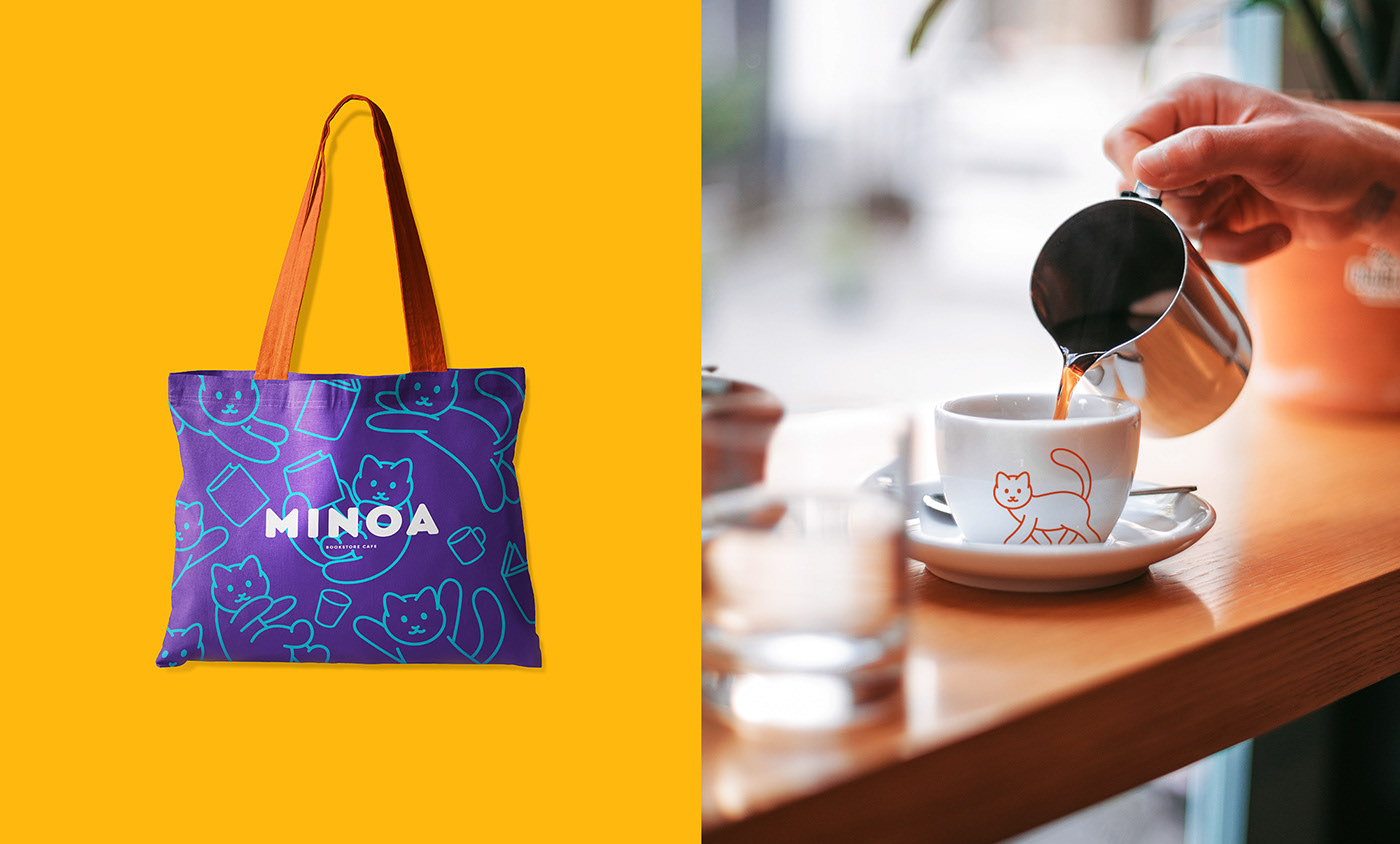 minoa logo design