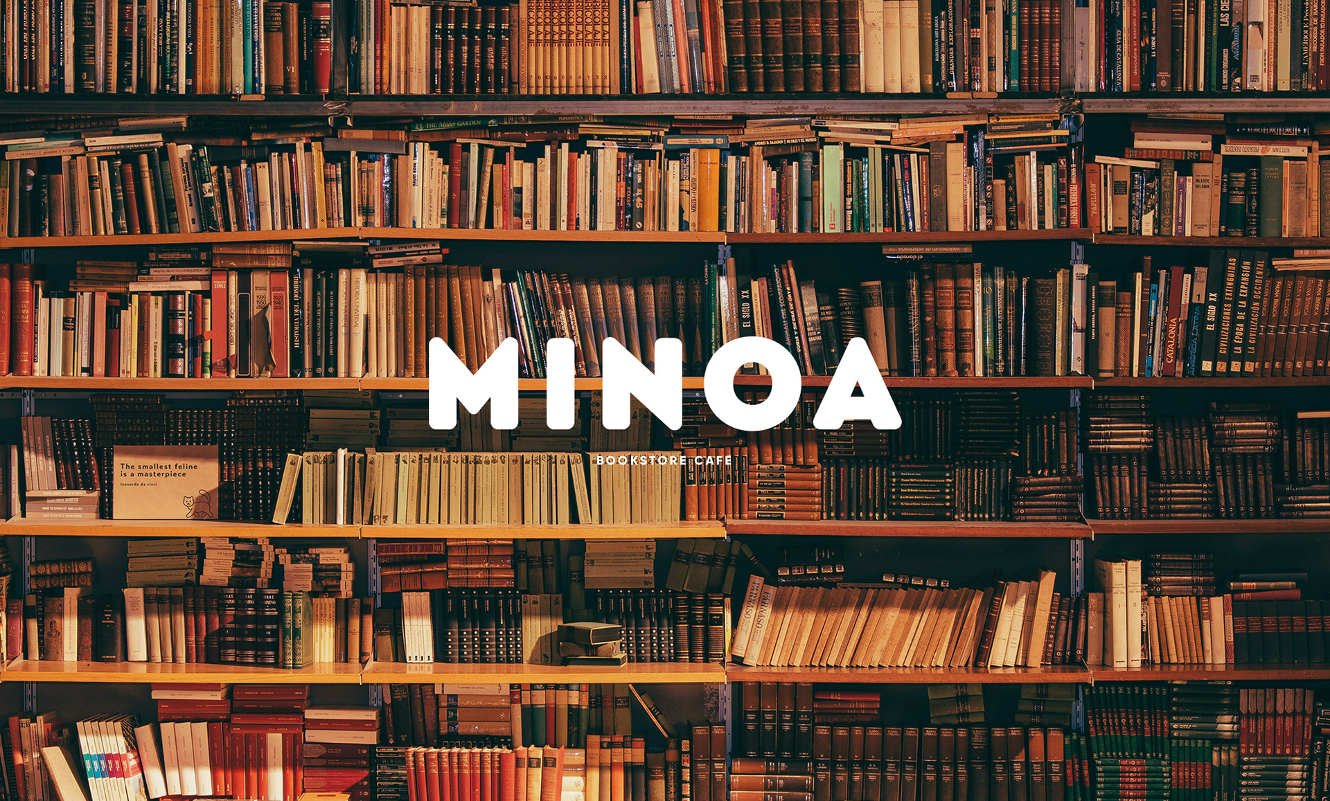 minoa logo design