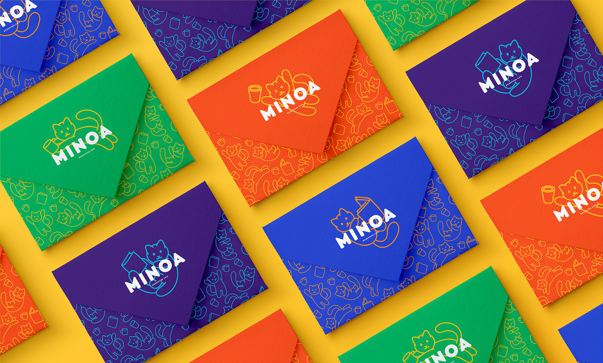minoa logo design
