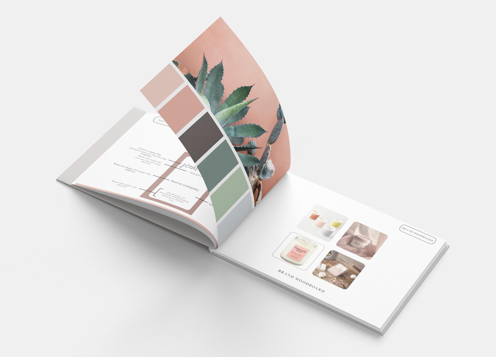label guide + moodboard
