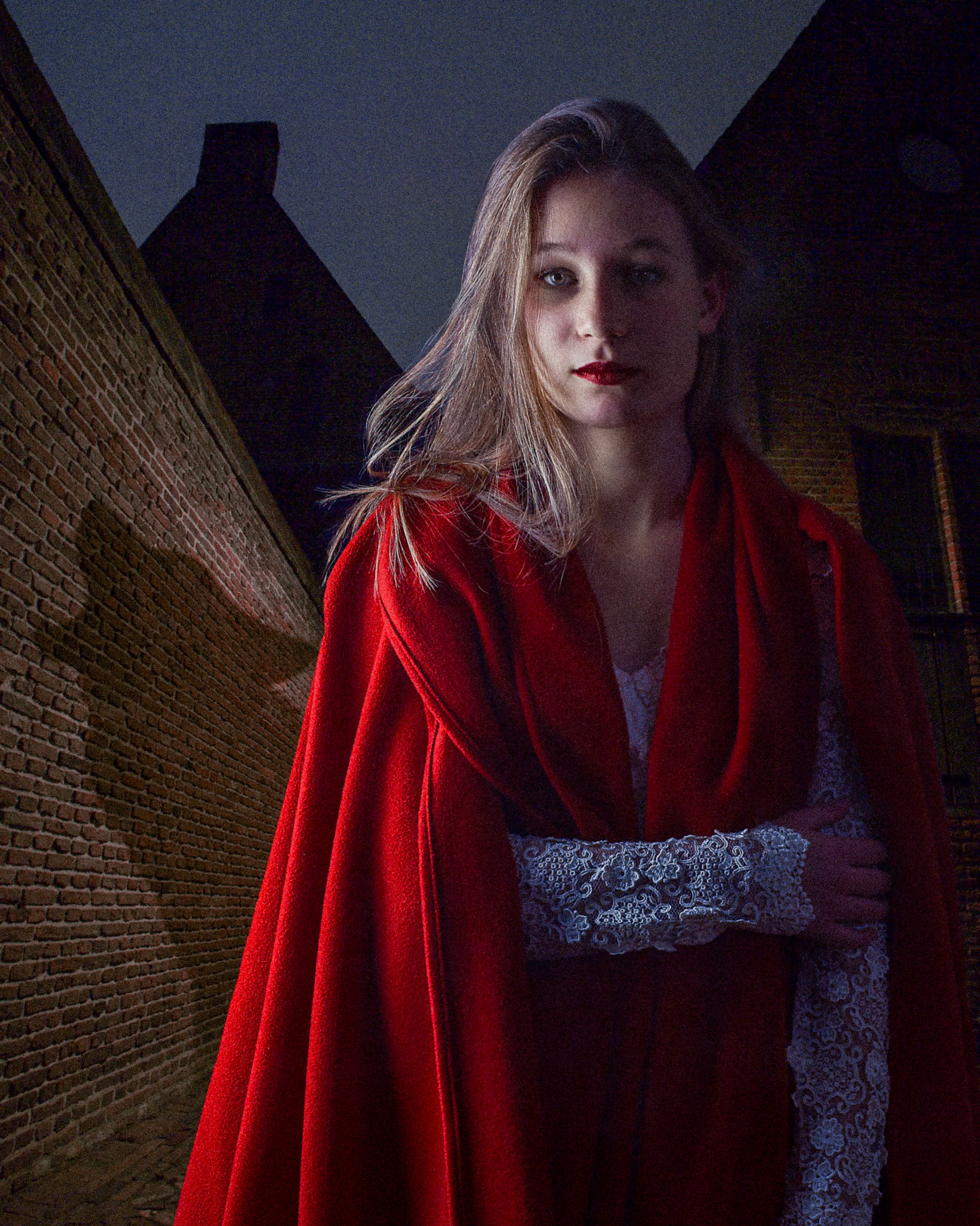 Little red riding hood and the wolf