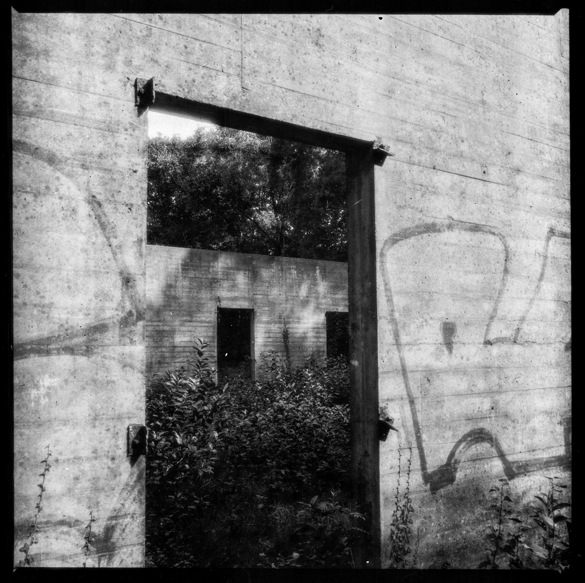 Abandonned shooting range
