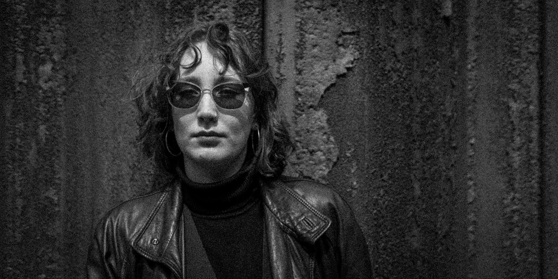 Posing with sunglasses