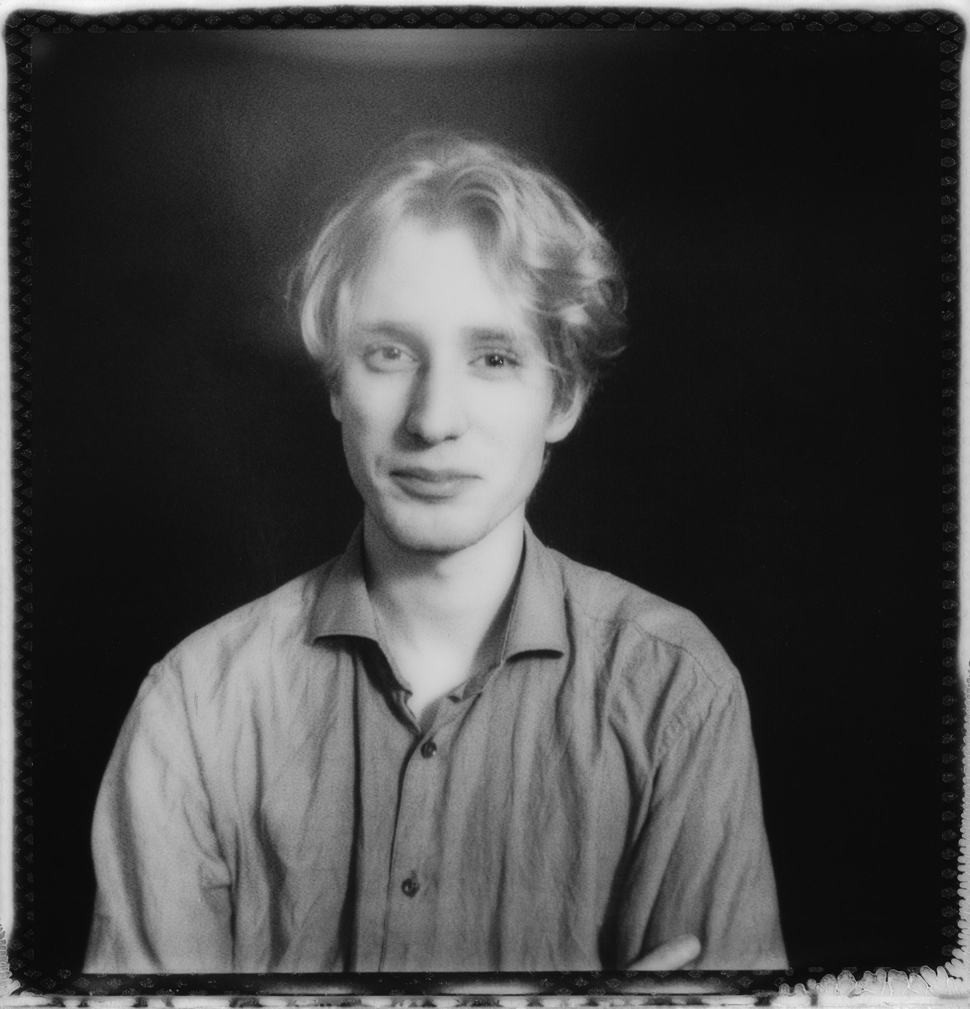 Polaroid portrait of Bas