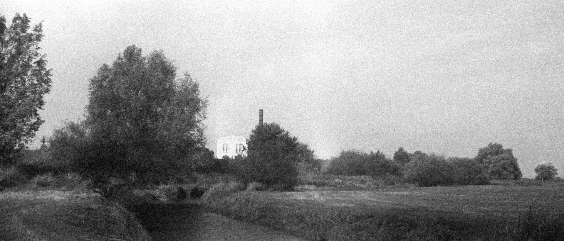 IJsselstroom Zutphen (35mm film in 120 camera)