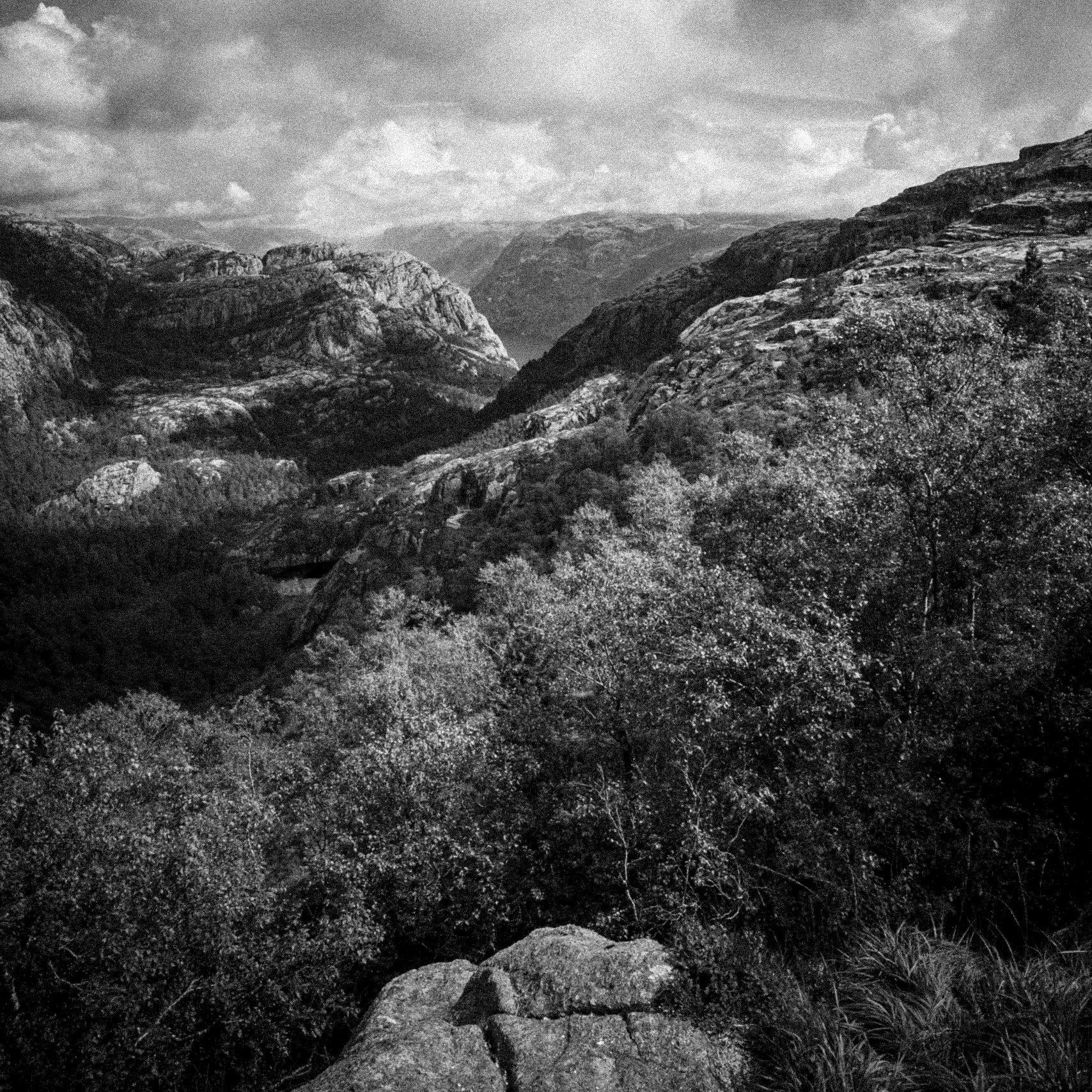 Norwegian mountain view