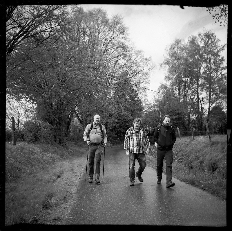 Hikers in the Ardennes