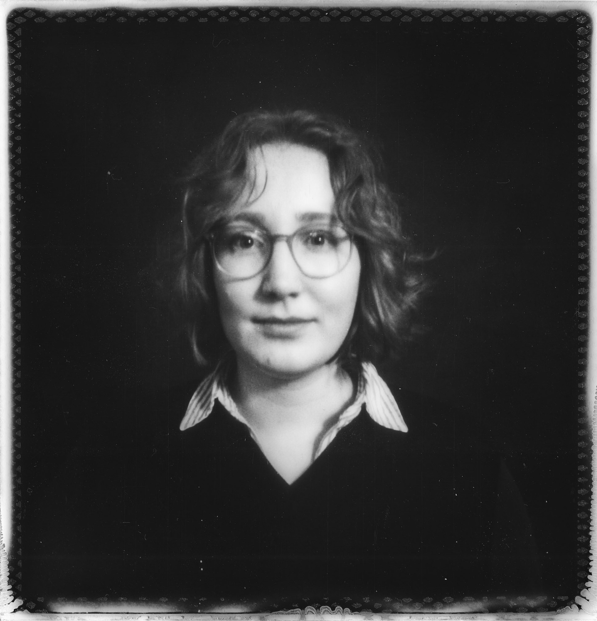 Polaroid portrait of Sophie