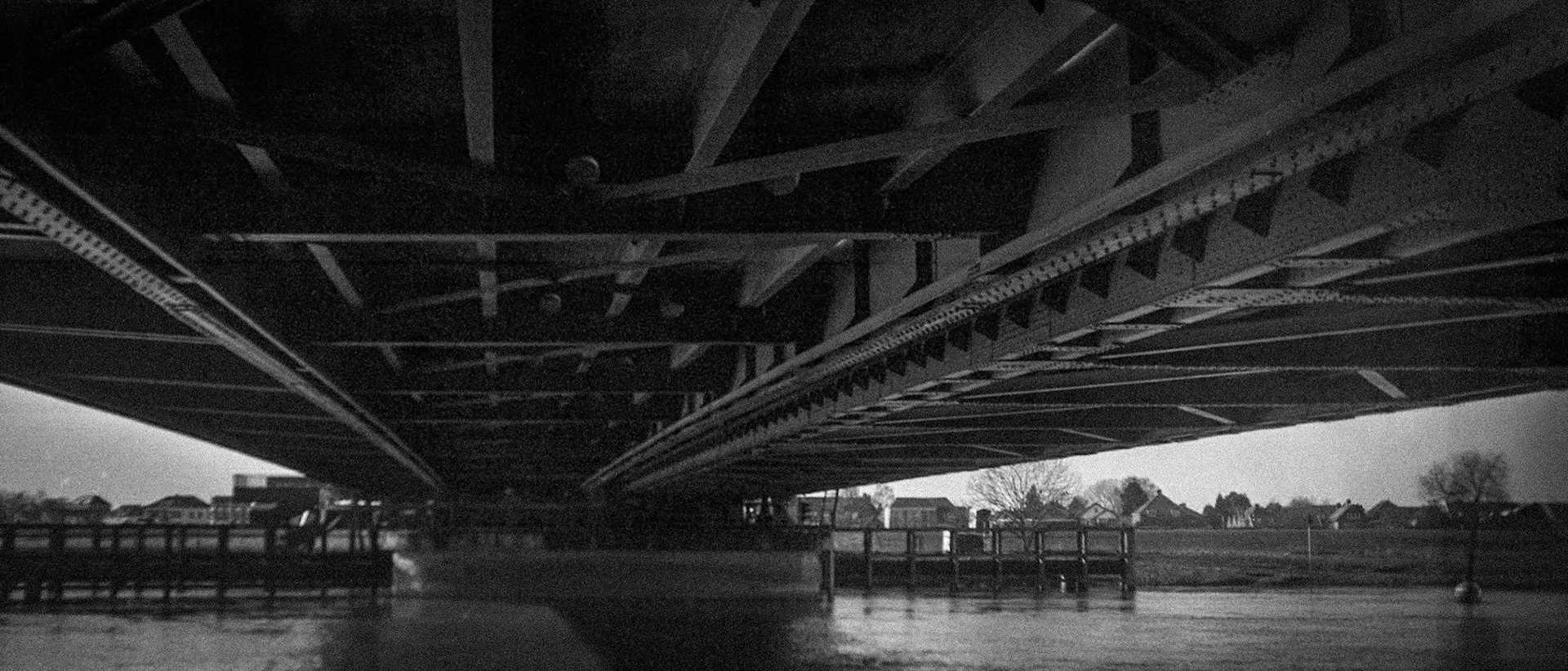 View from IJsselkade (120 film in 122 camera)