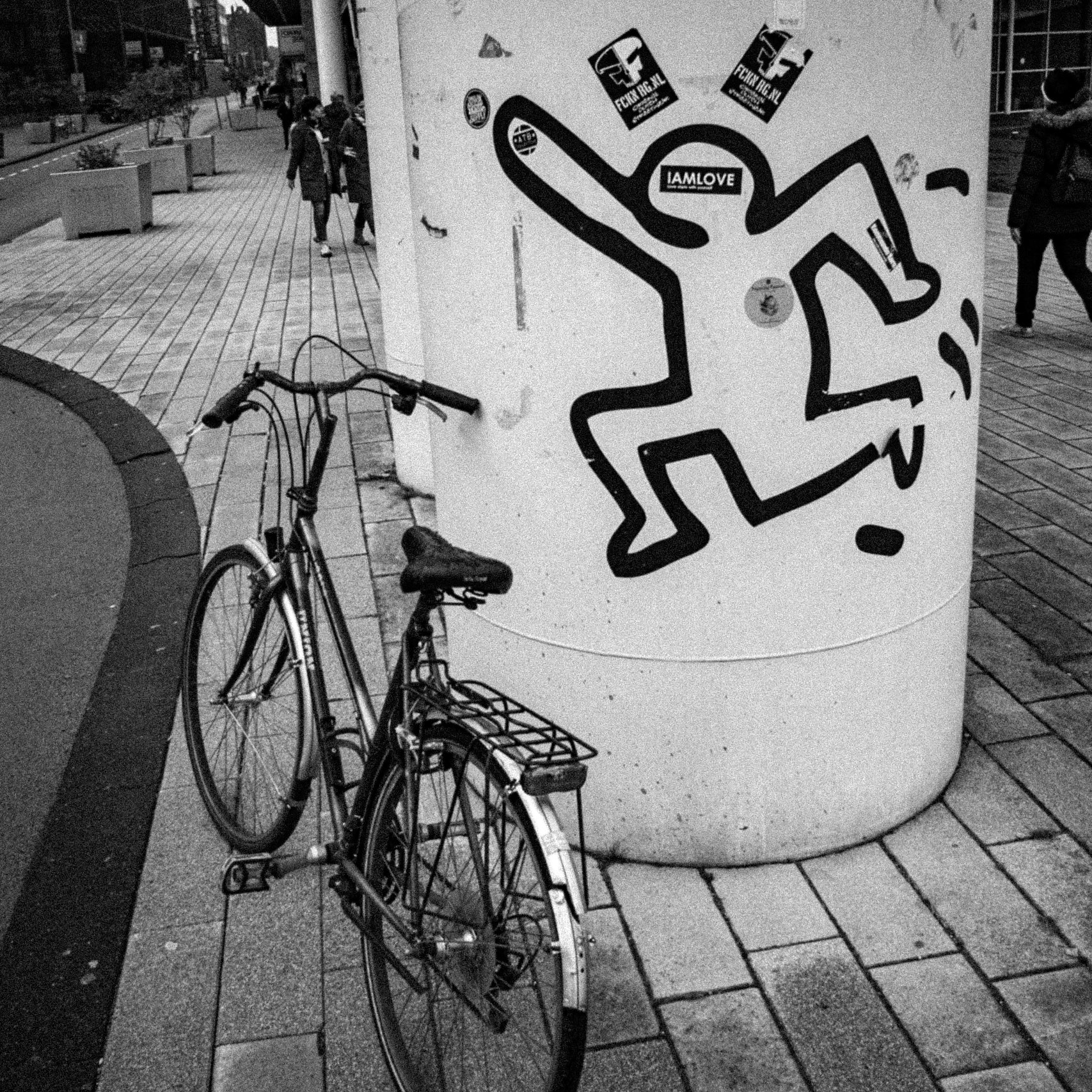 Bike and street art