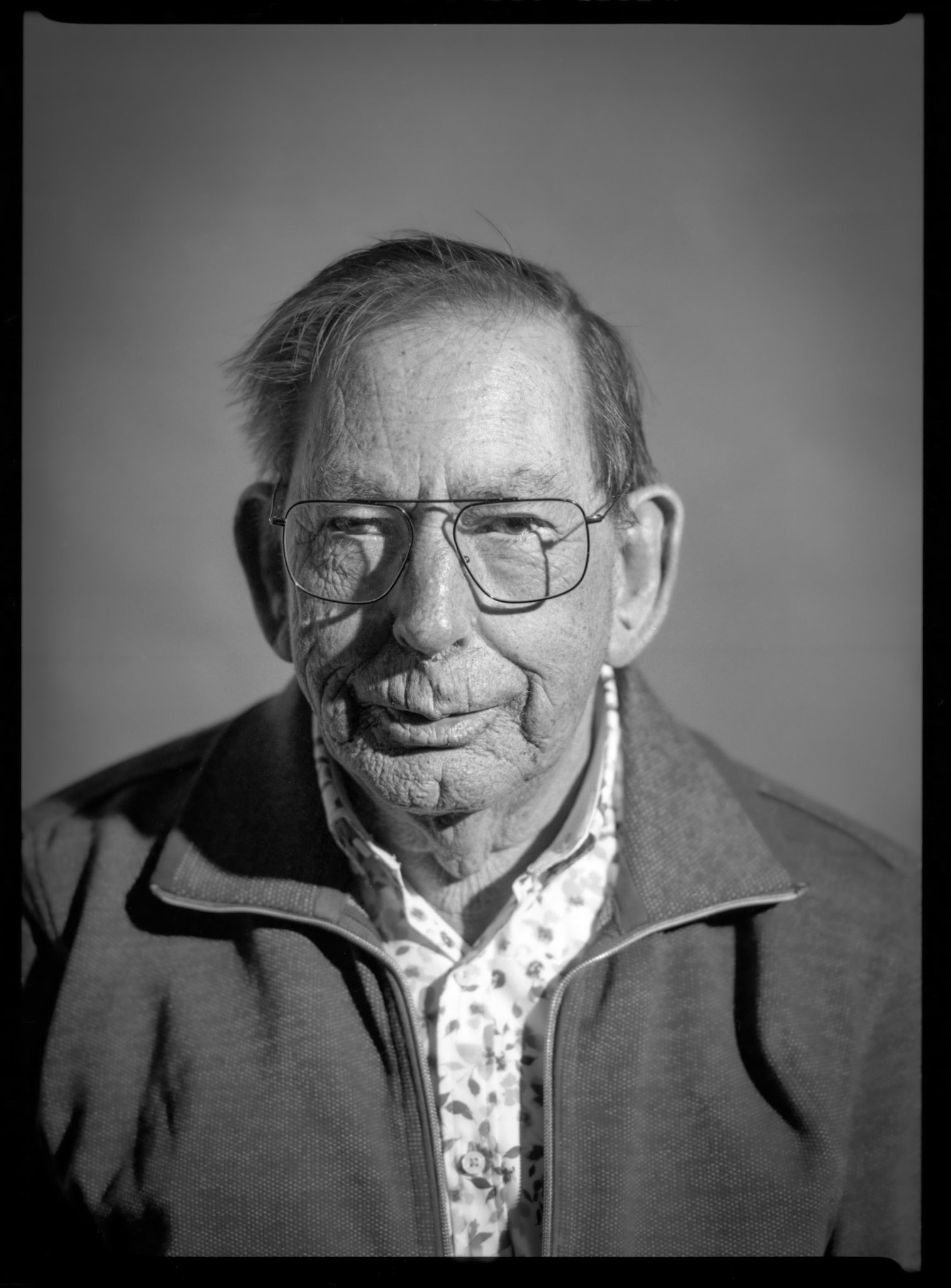 Portrait Father - Pentax 645
