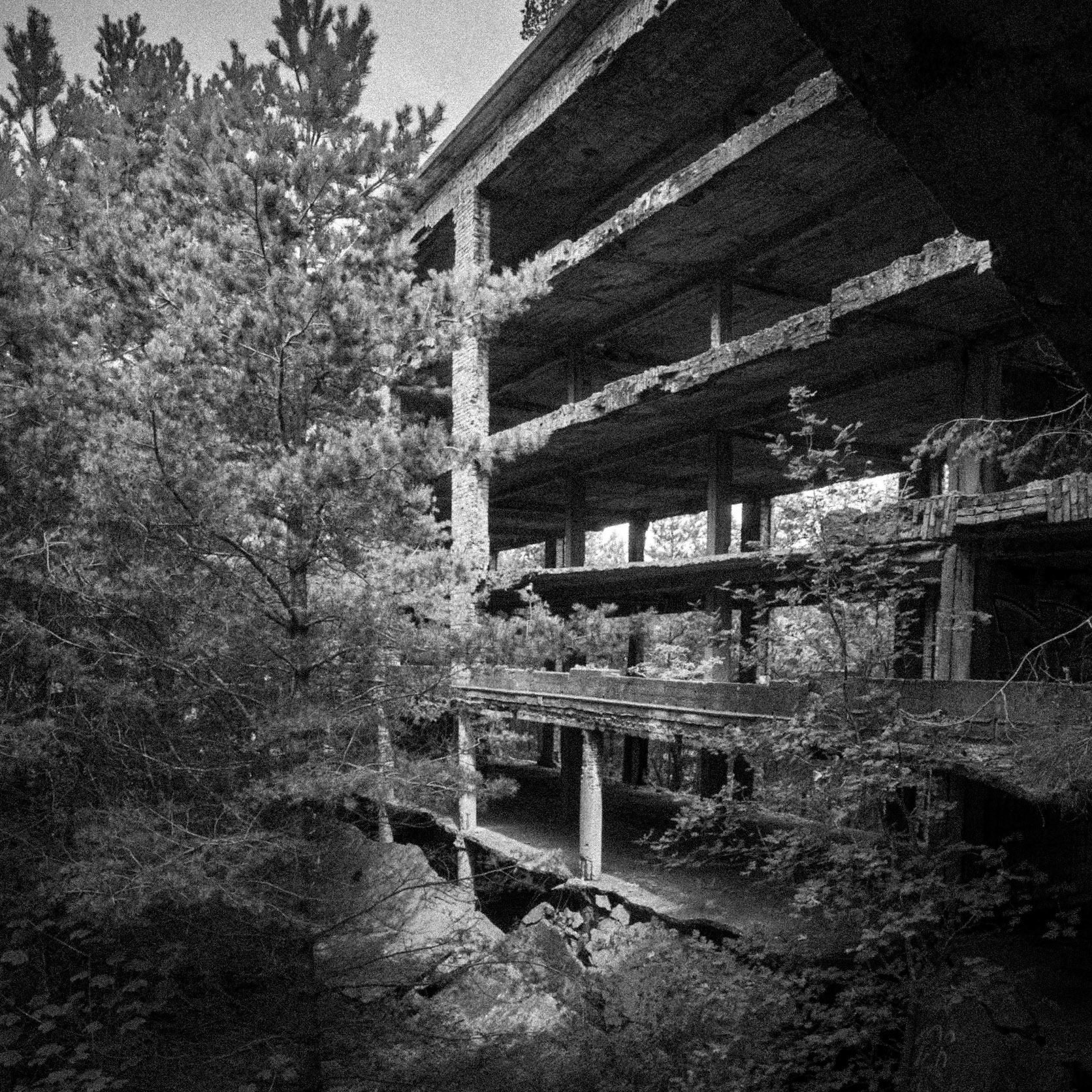 Abandonned holliday homes