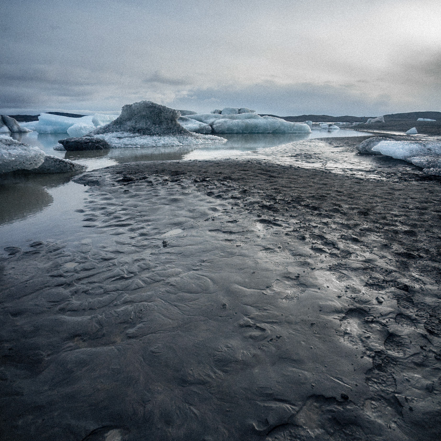 Melting ice