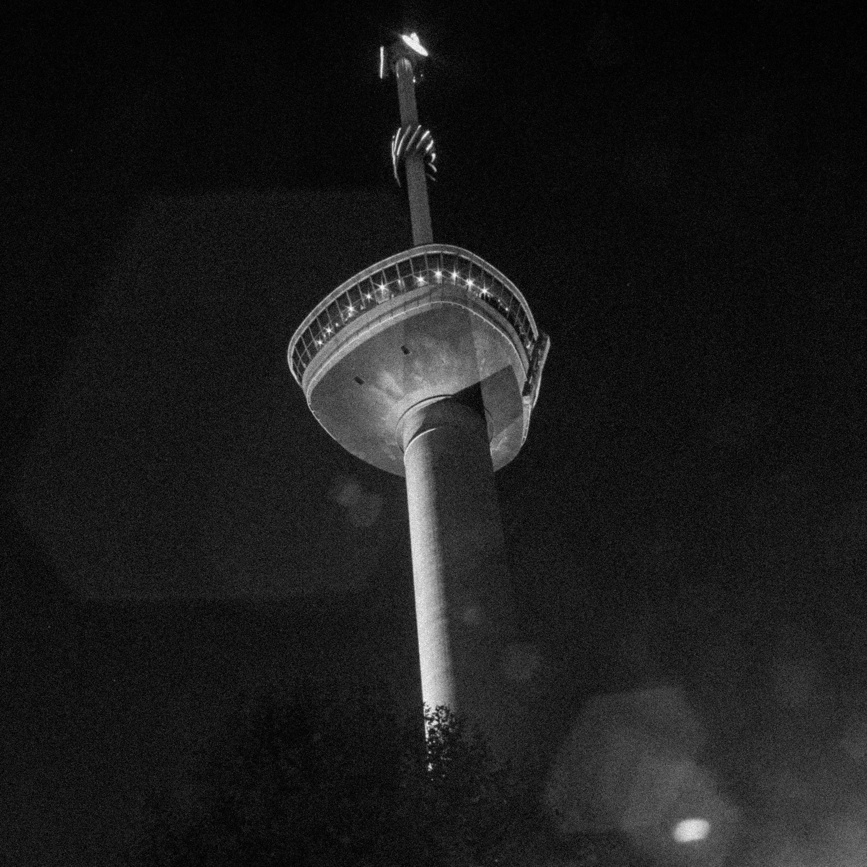 Euromast at night