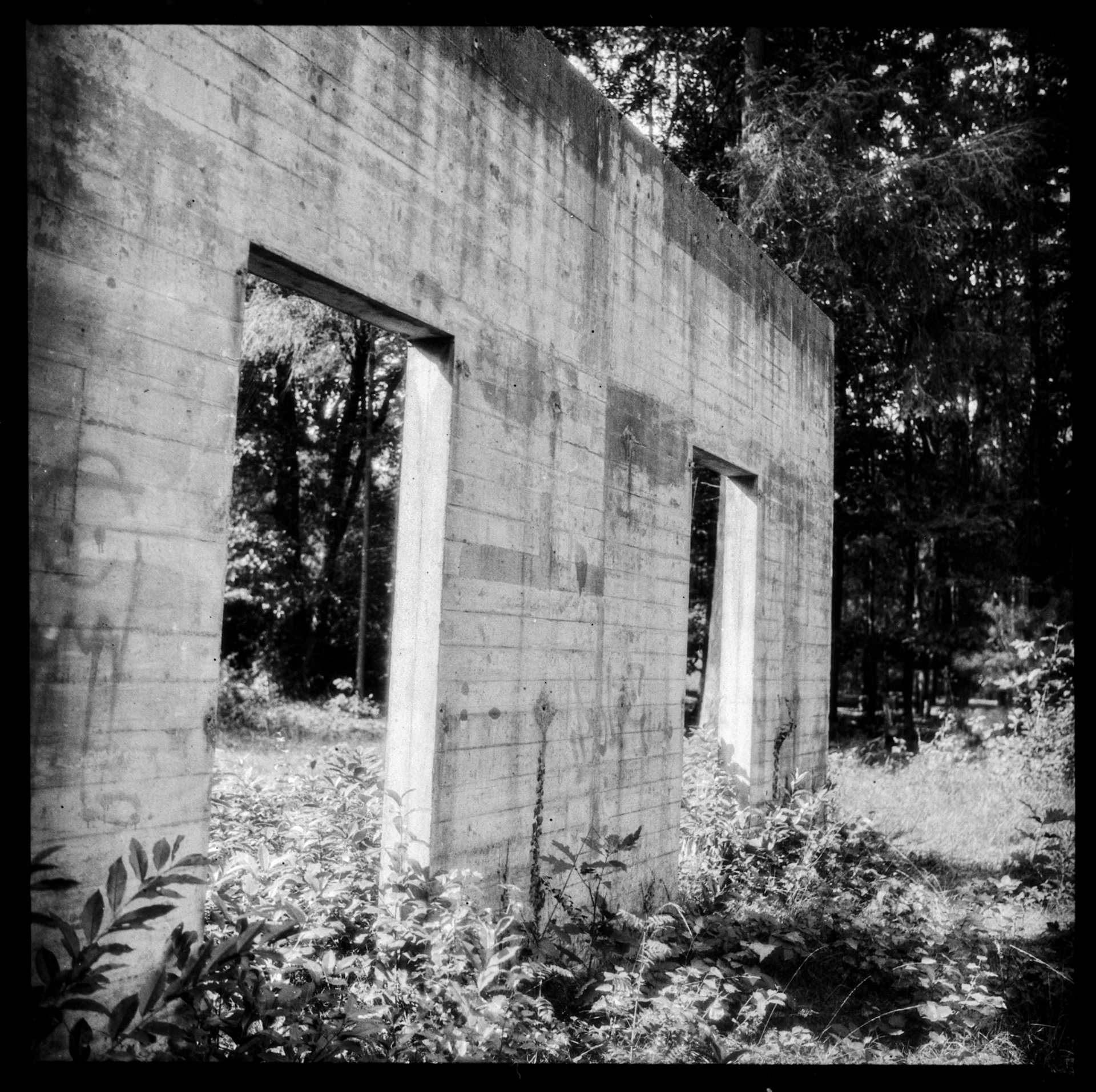 Abandonned shooting range