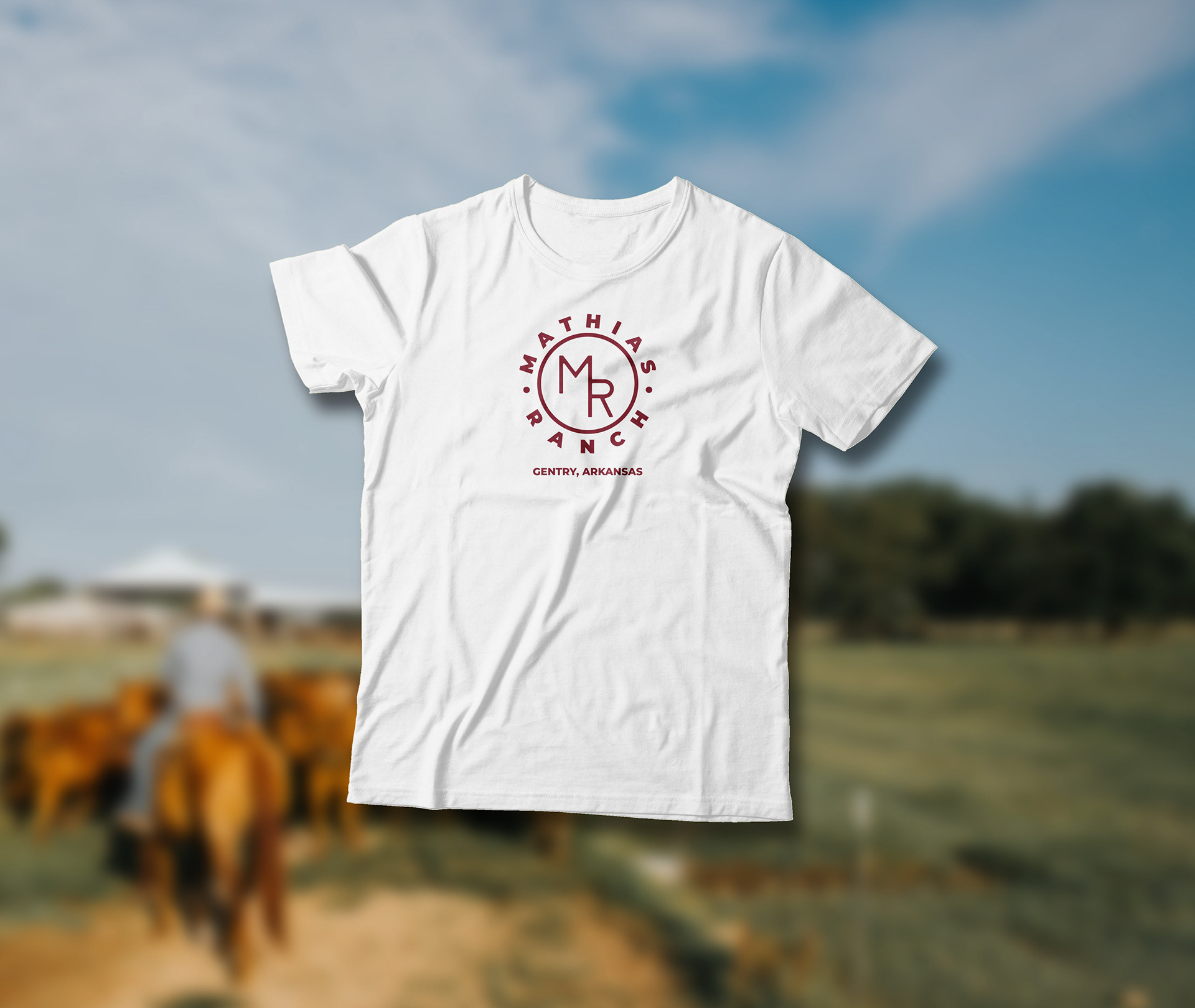  Mathias Ranch print design — branded merchandise — designed by Christian Bedingfield