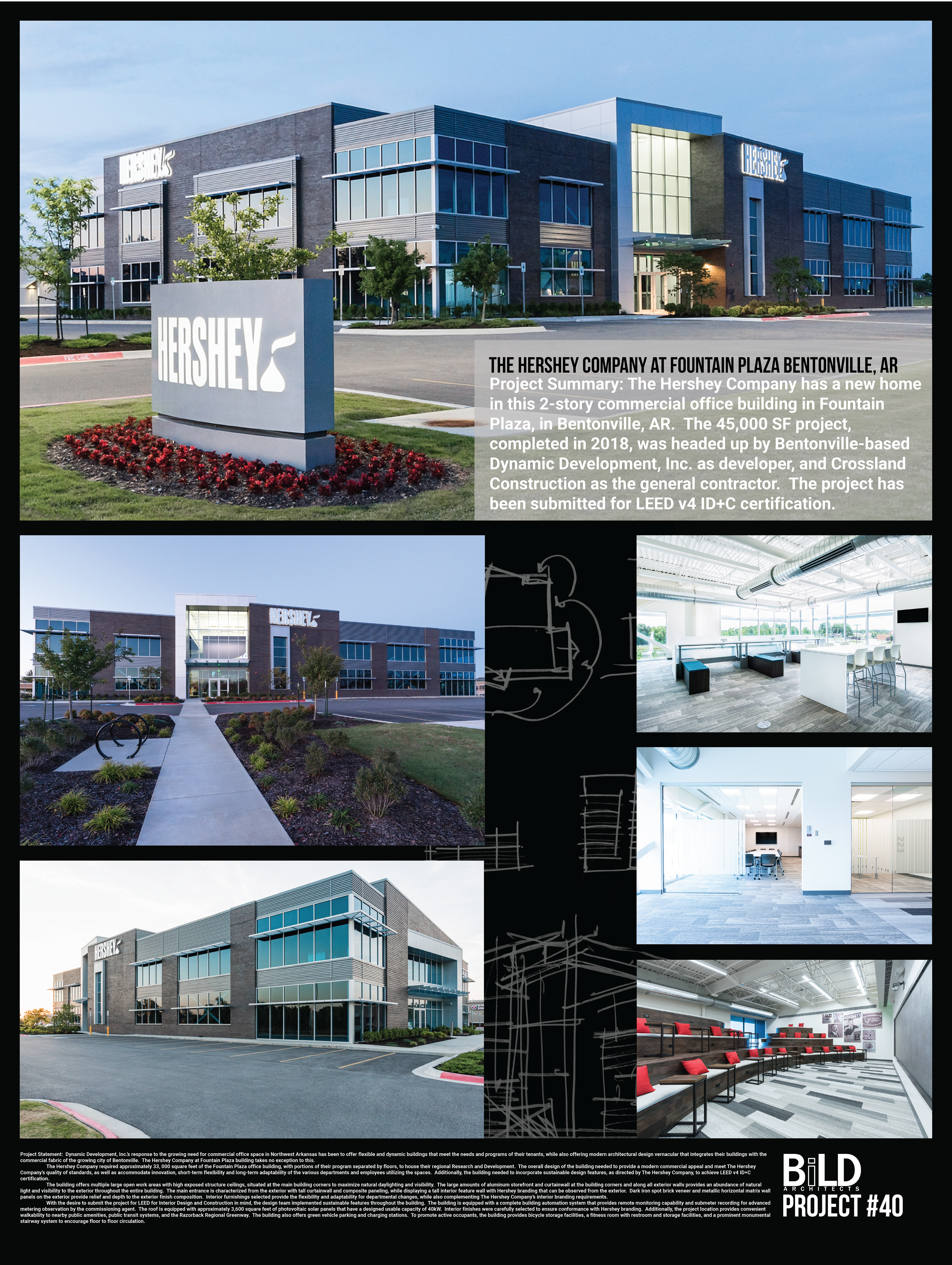 BiLD portfolio interior page — project presentation design — designed by Christian Bedingfield