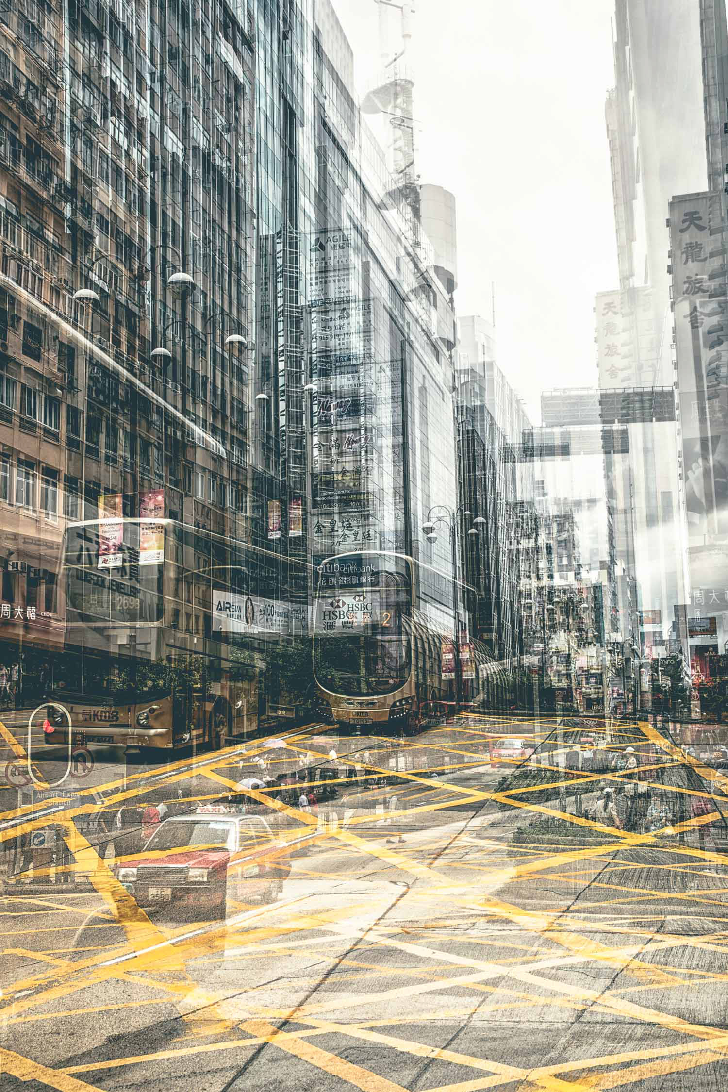 URBAN STRUCTURES - HONG KONG - BY SVEN PFROMMER