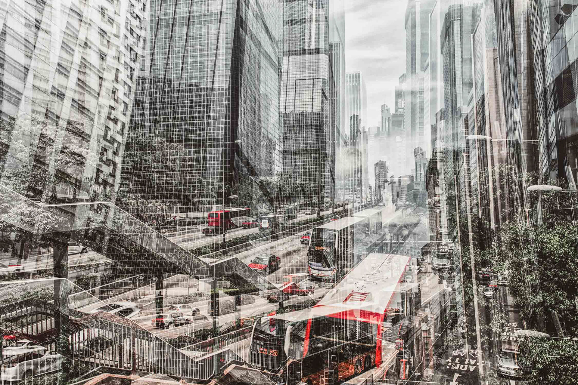 URBAN STRUCTURES - HONG KONG - BY SVEN PFROMMER