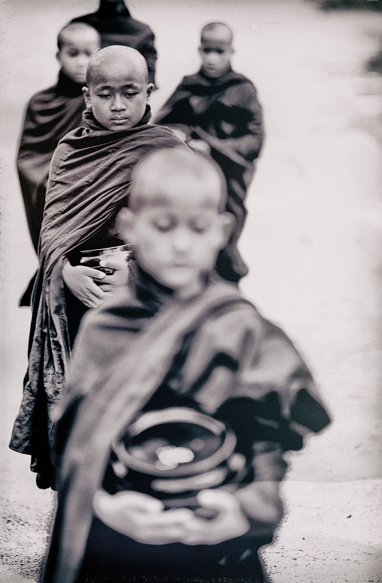 Monks Myanmar 7 by Sven Pfrommer