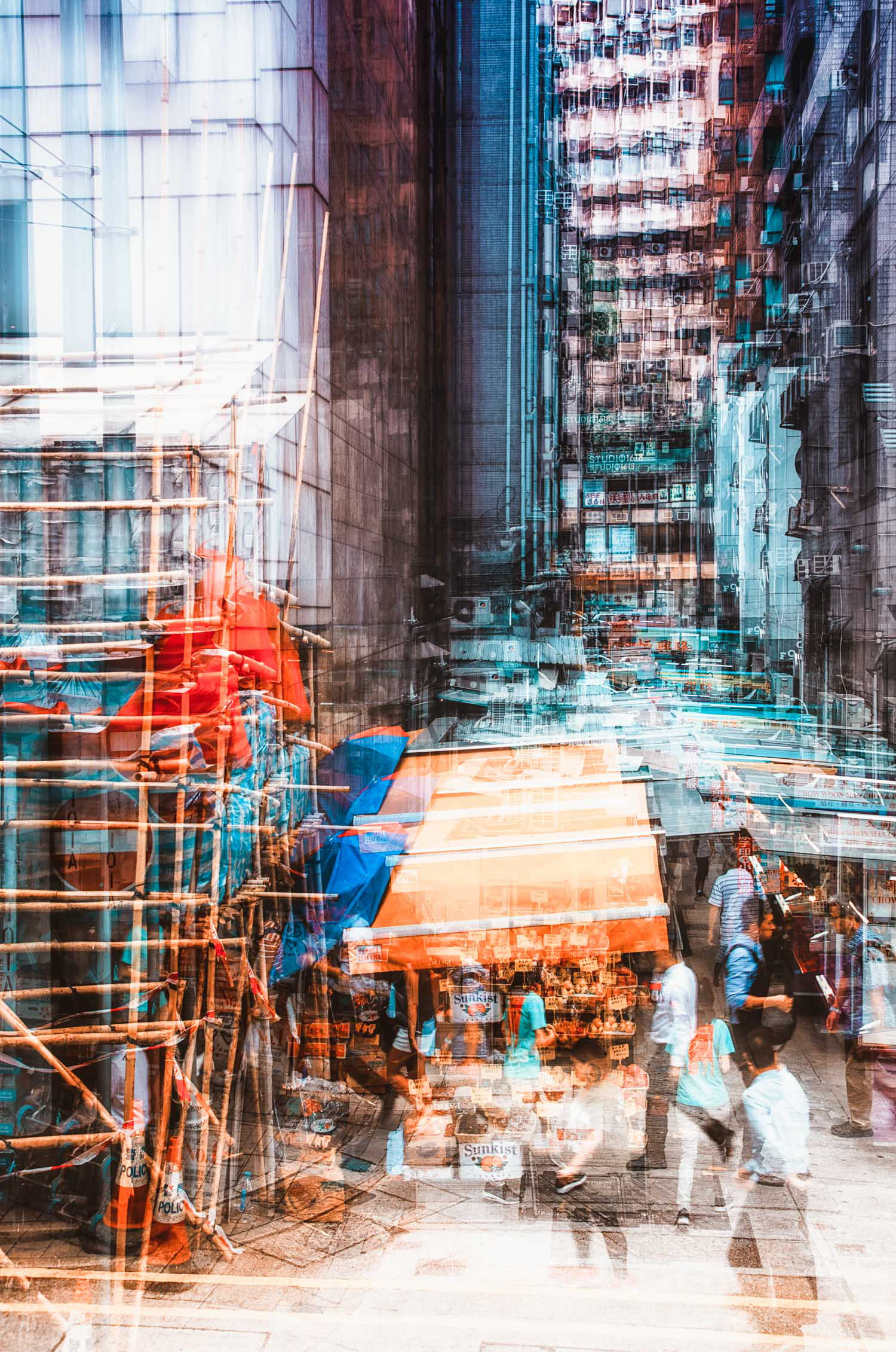 URBAN STRUCTURES - HONG KONG - BY SVEN PFROMMER