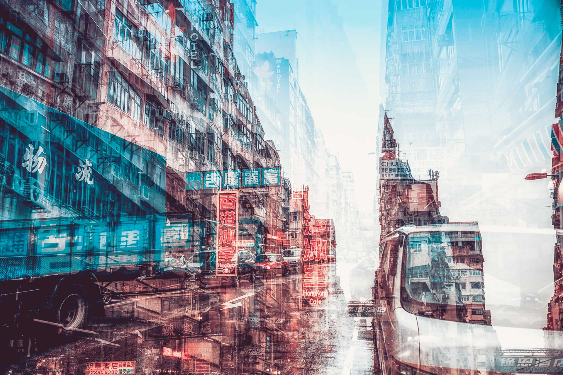 URBAN STRUCTURES - HONG KONG - BY SVEN PFROMMER