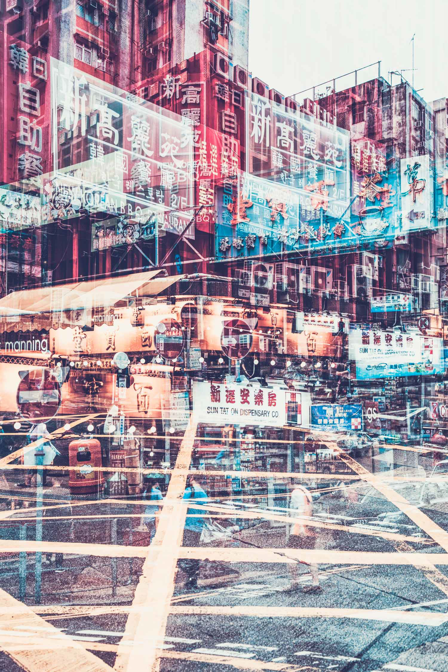 URBAN STRUCTURES - HONG KONG - BY SVEN PFROMMER