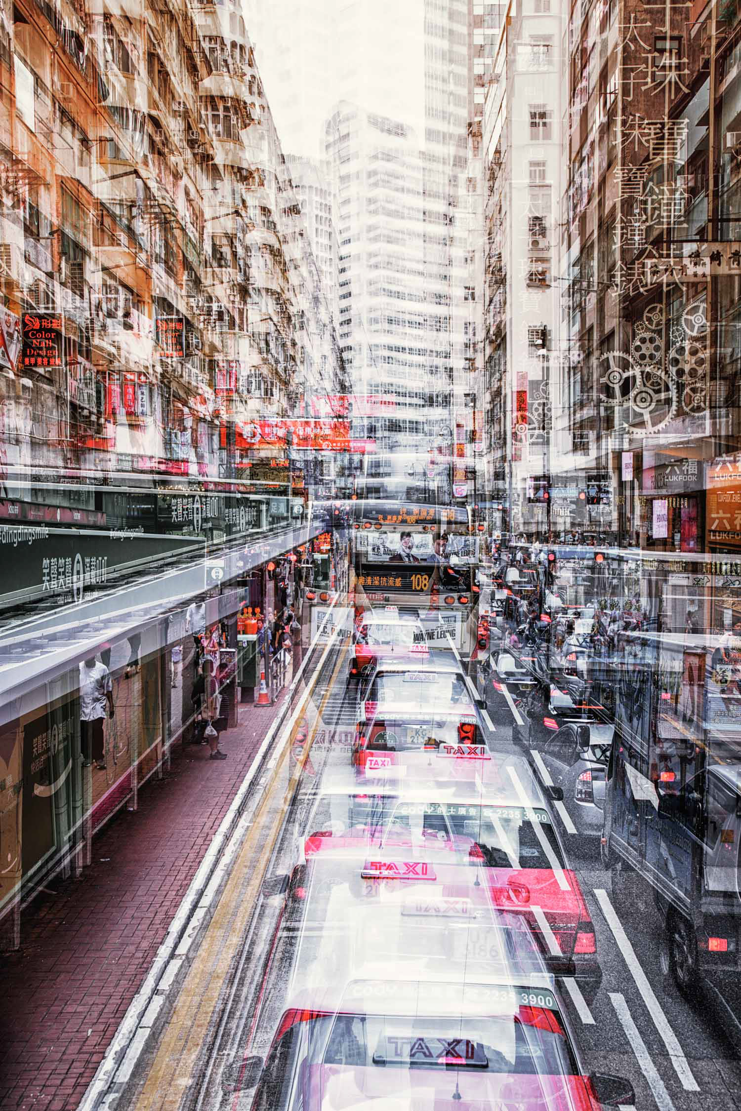 URBAN STRUCTURES - HONG KONG - BY SVEN PFROMMER