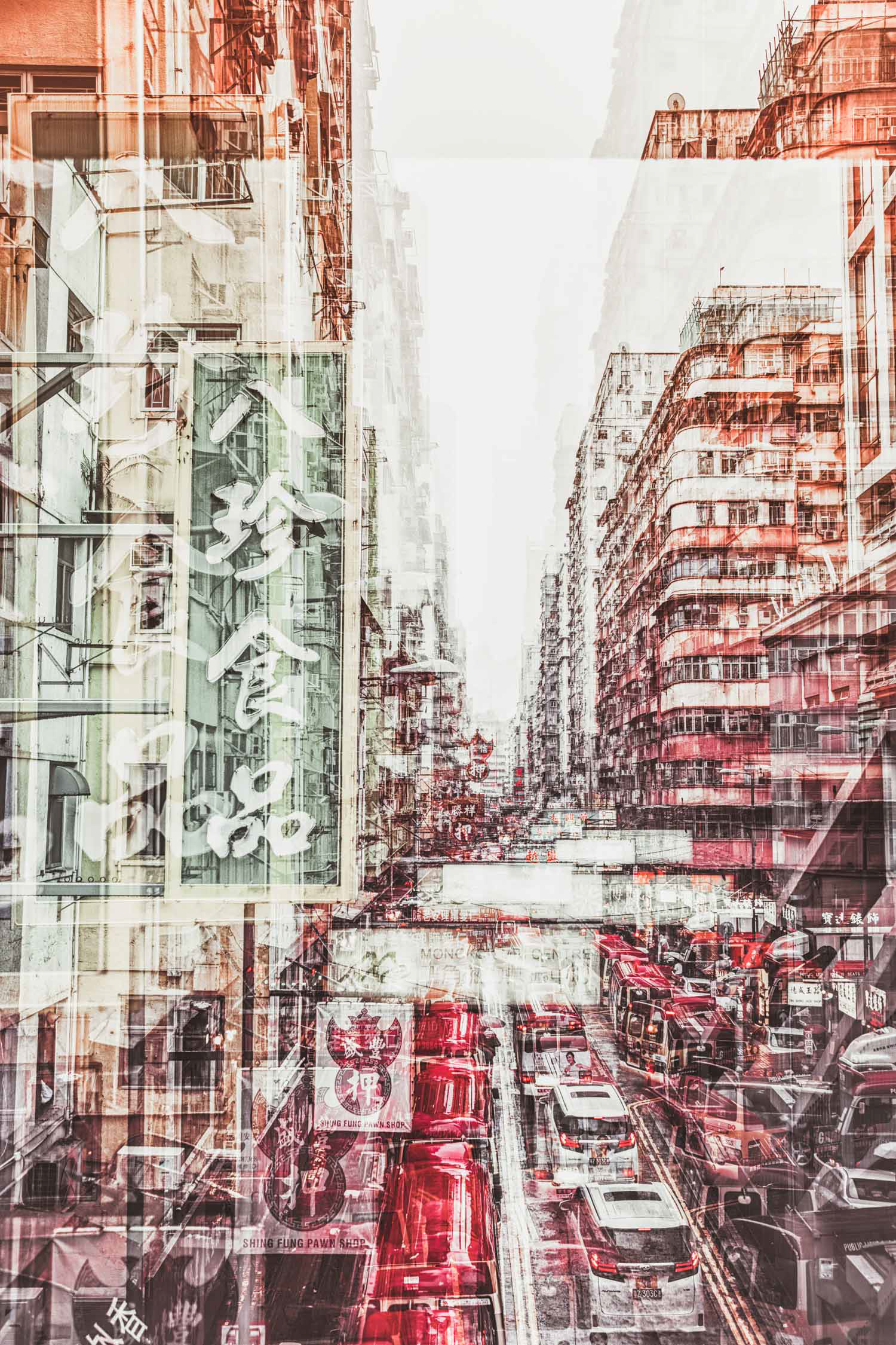 URBAN STRUCTURES - HONG KONG - BY SVEN PFROMMER