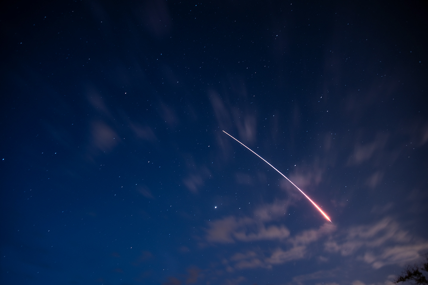 FALCON 9 NIGHT LAUNCH