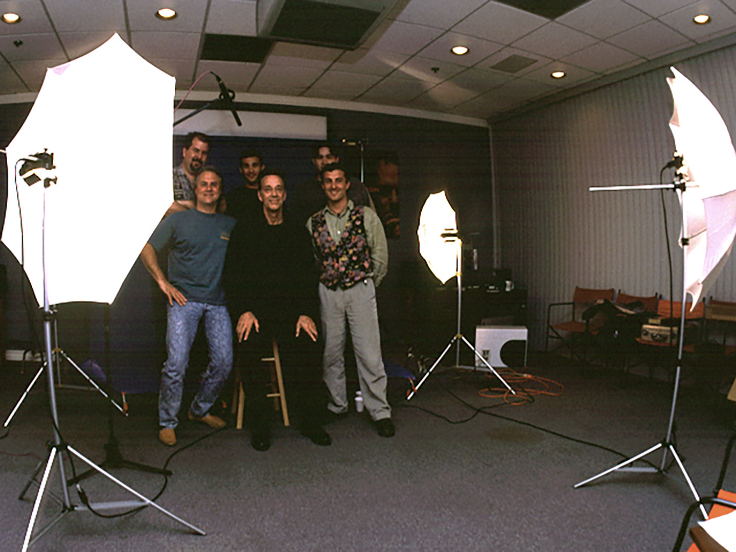 ME AND RAY MANZAREK AND CREW