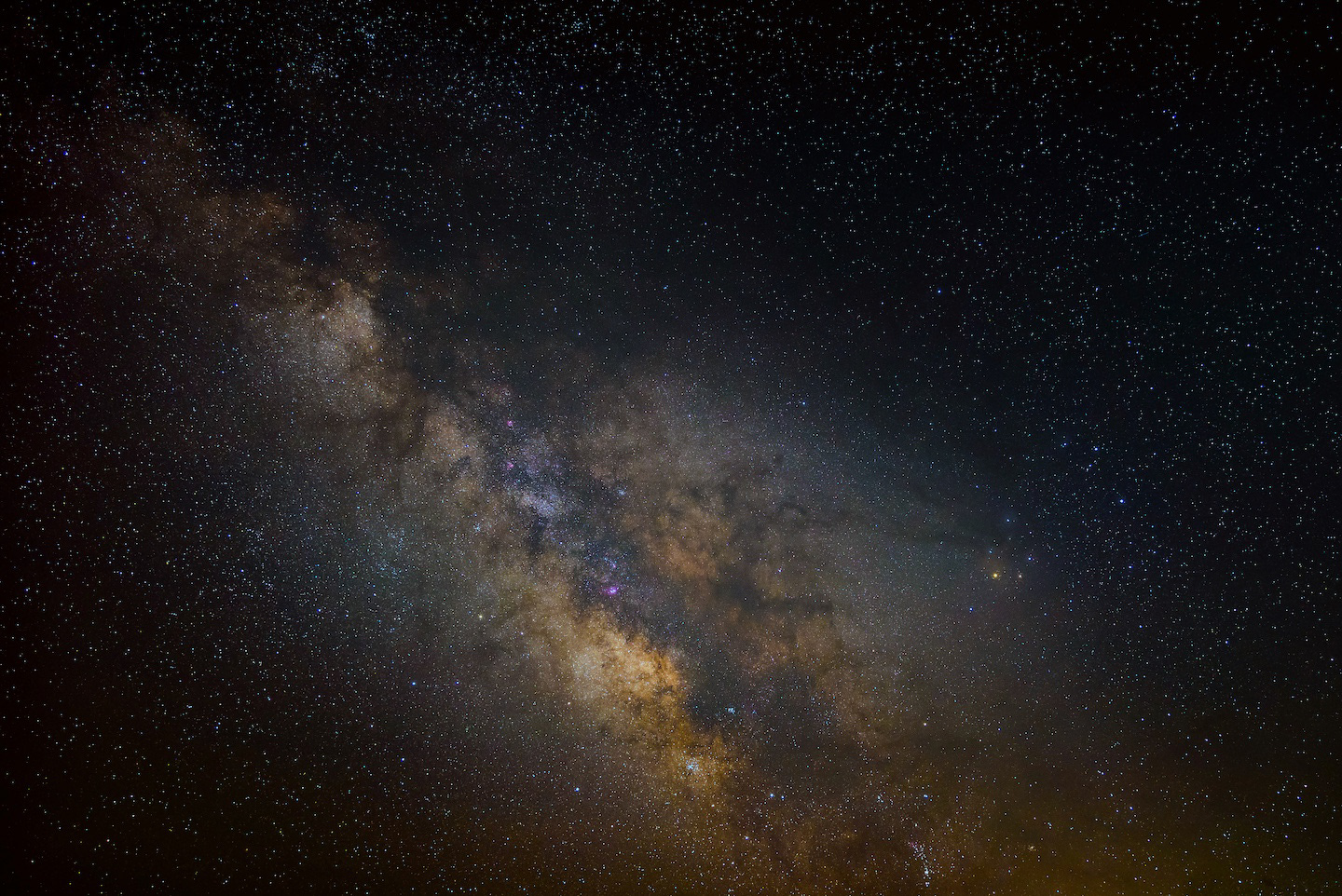 MILKY WAY FROM DRIVEWAY