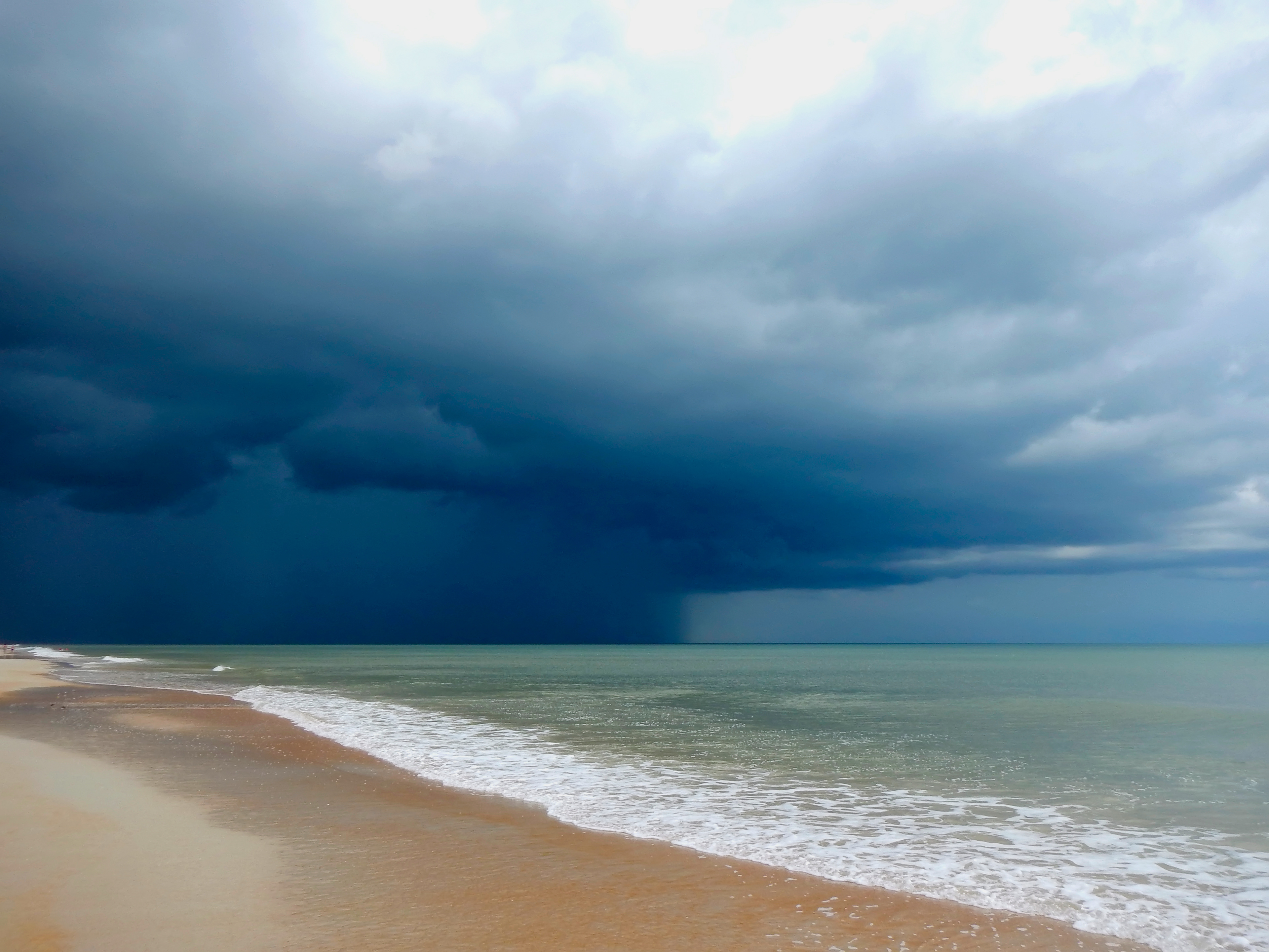 STORM ON ITS' WAY TO MY BEACH