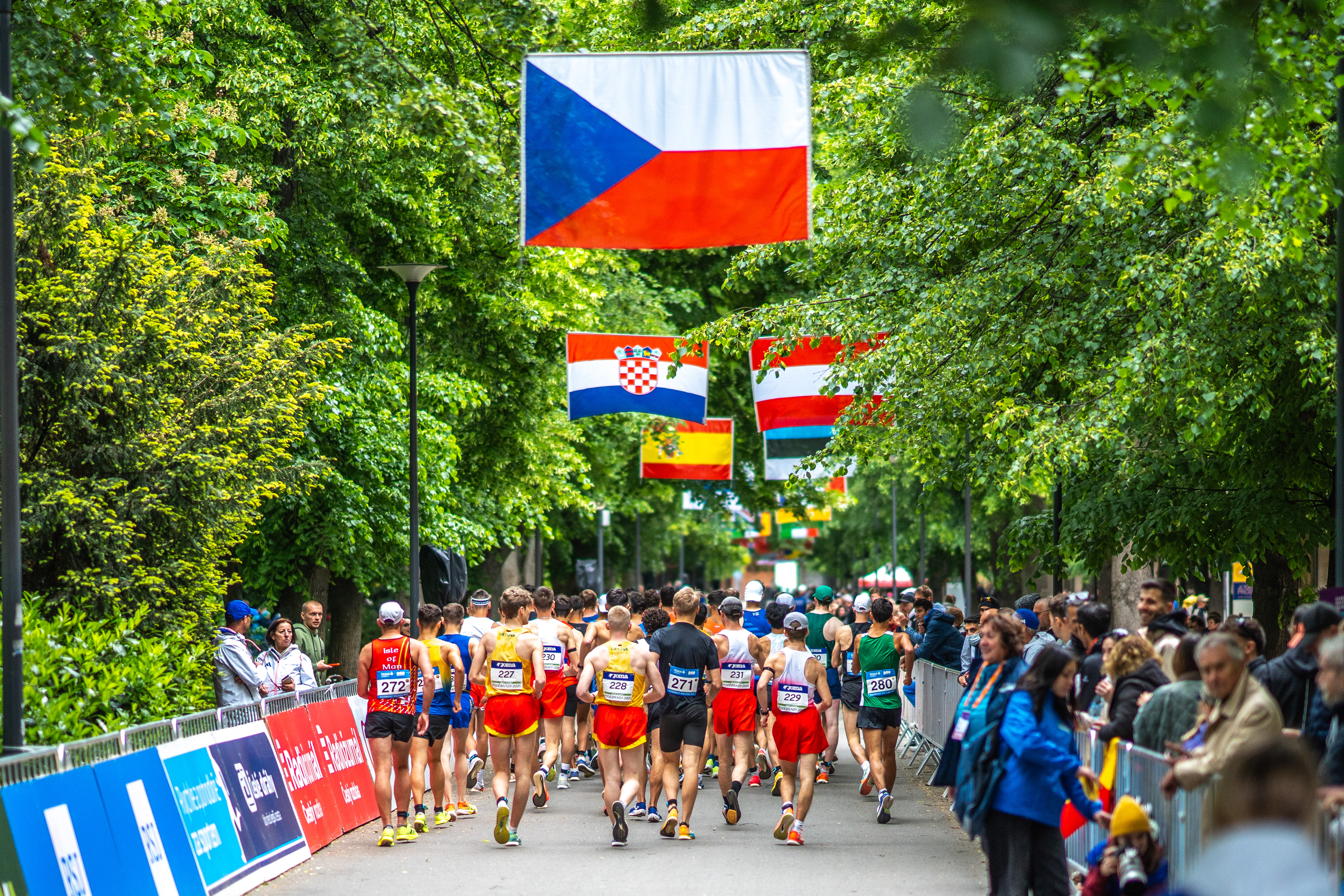 Poděbrady walking 2025