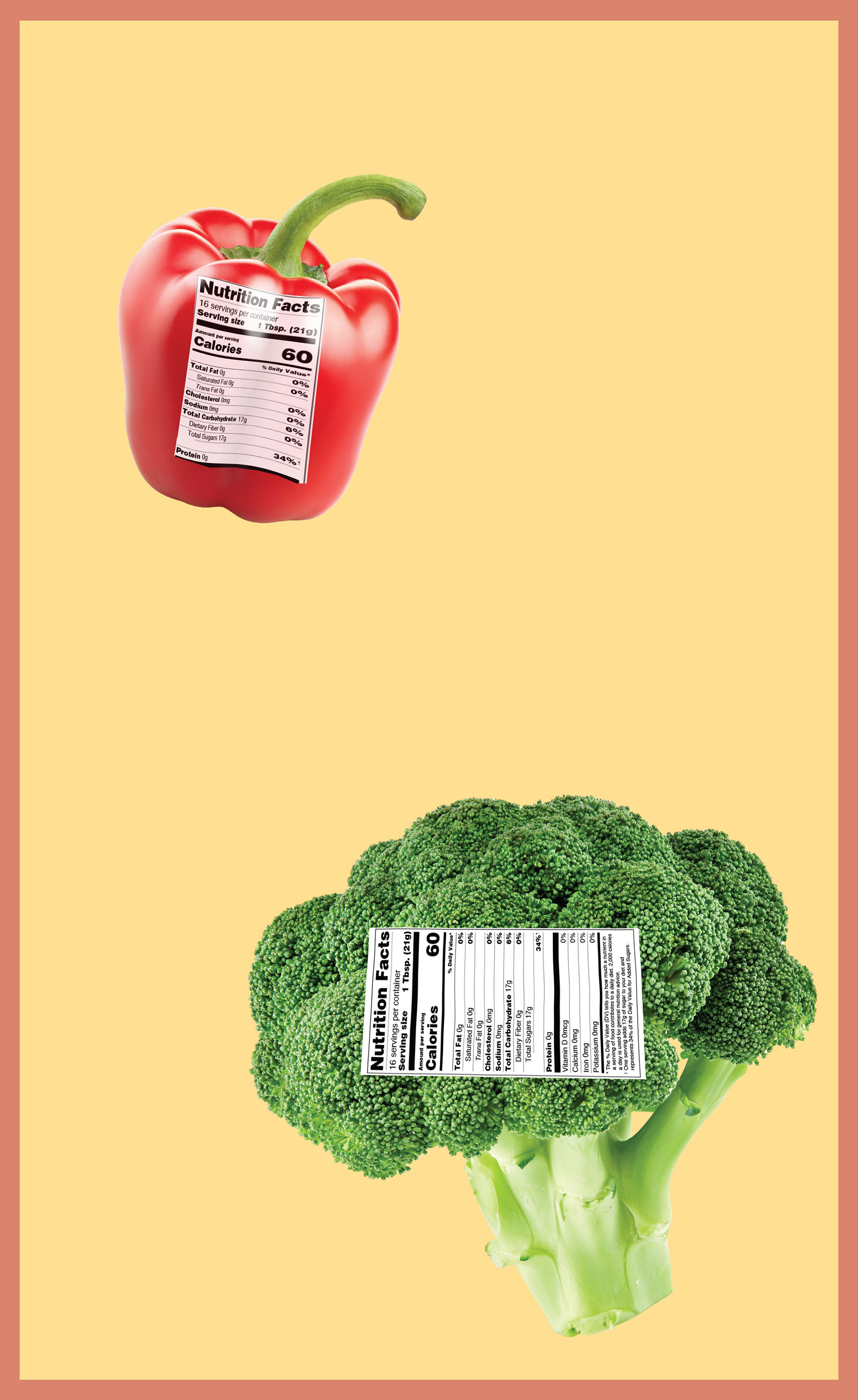 My original idea was to overlay nutrition labels on foods.