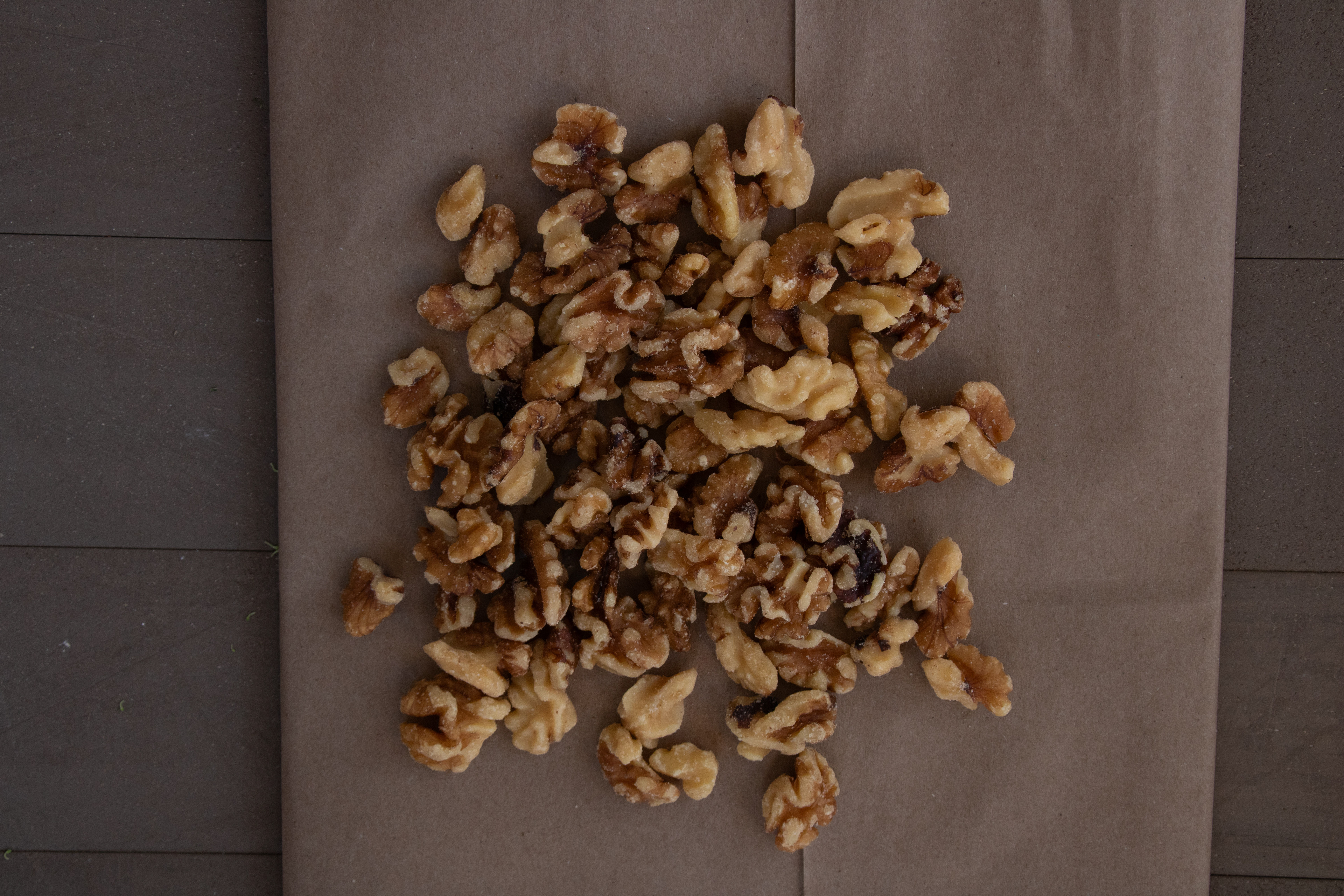 I switched to walnuts because I already had them in my cabinet.