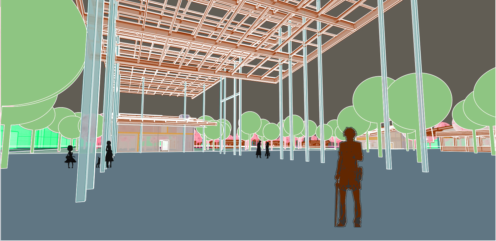 Perspective at Primary Canopy