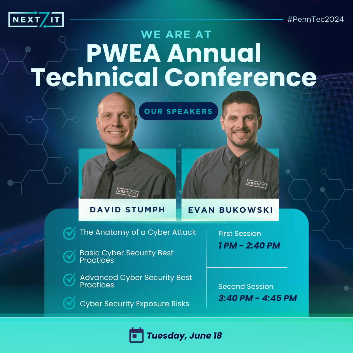 A LinkedIn Graphic to Announce Event Participation