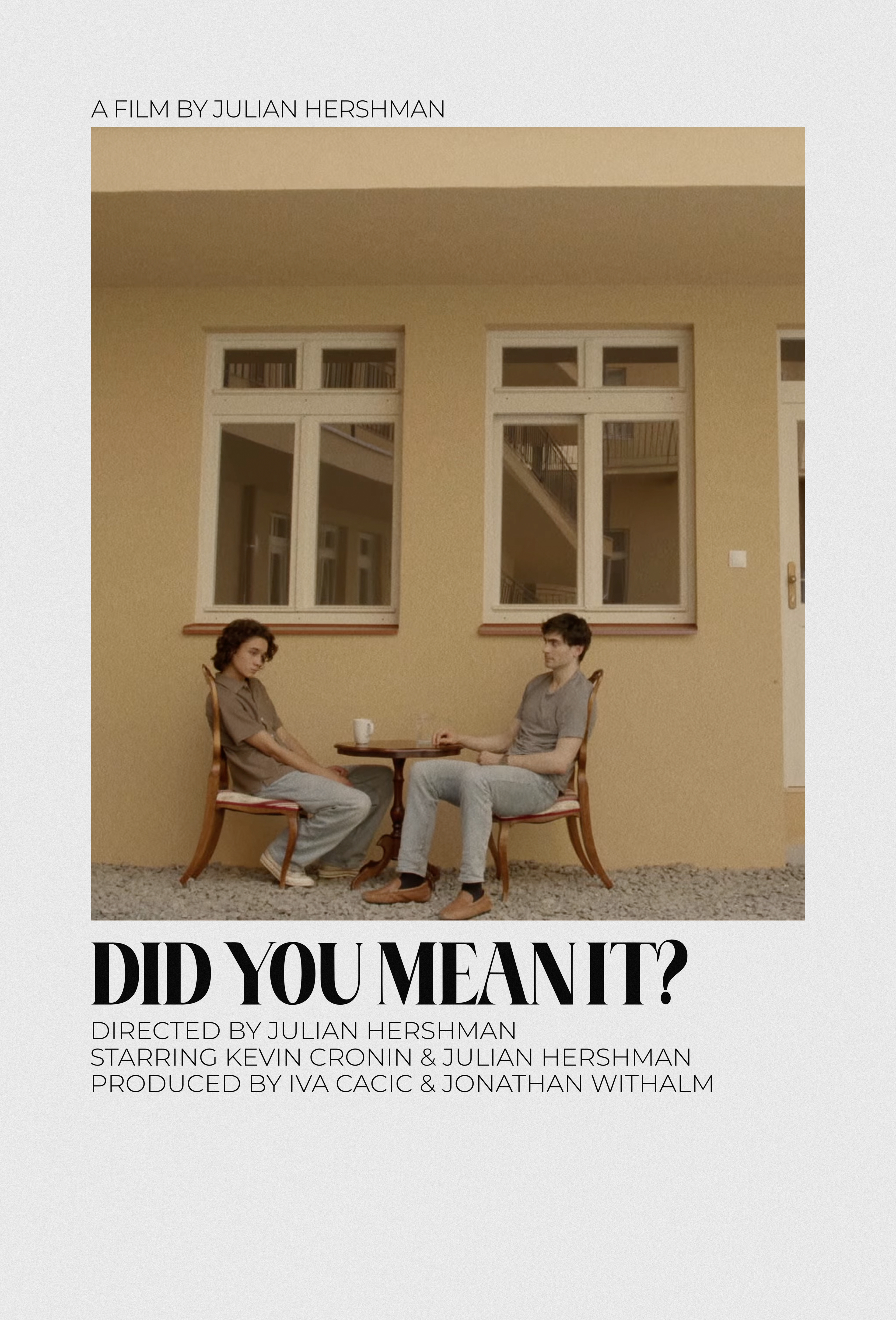 "Did You Mean It?" (2025, Prague, Czechia)