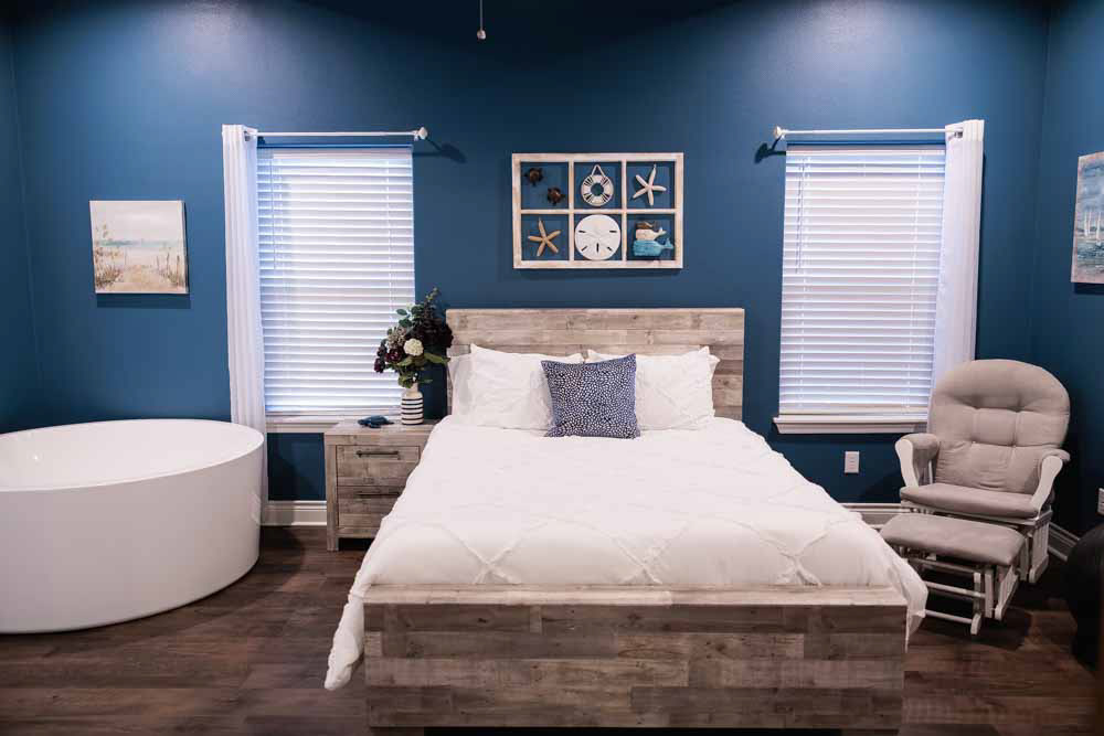 Coastal Retreat Birth Room