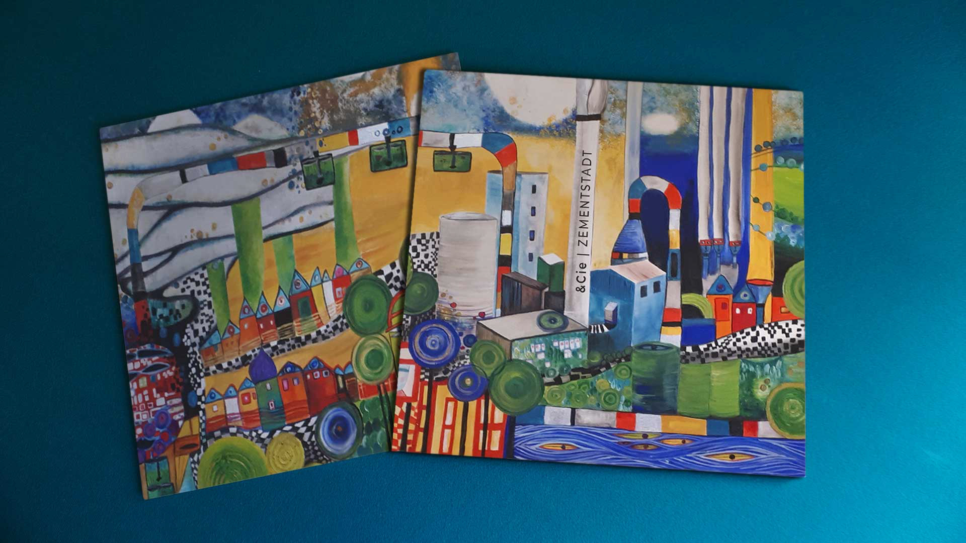 Cover Zementstadt mit Rückseite