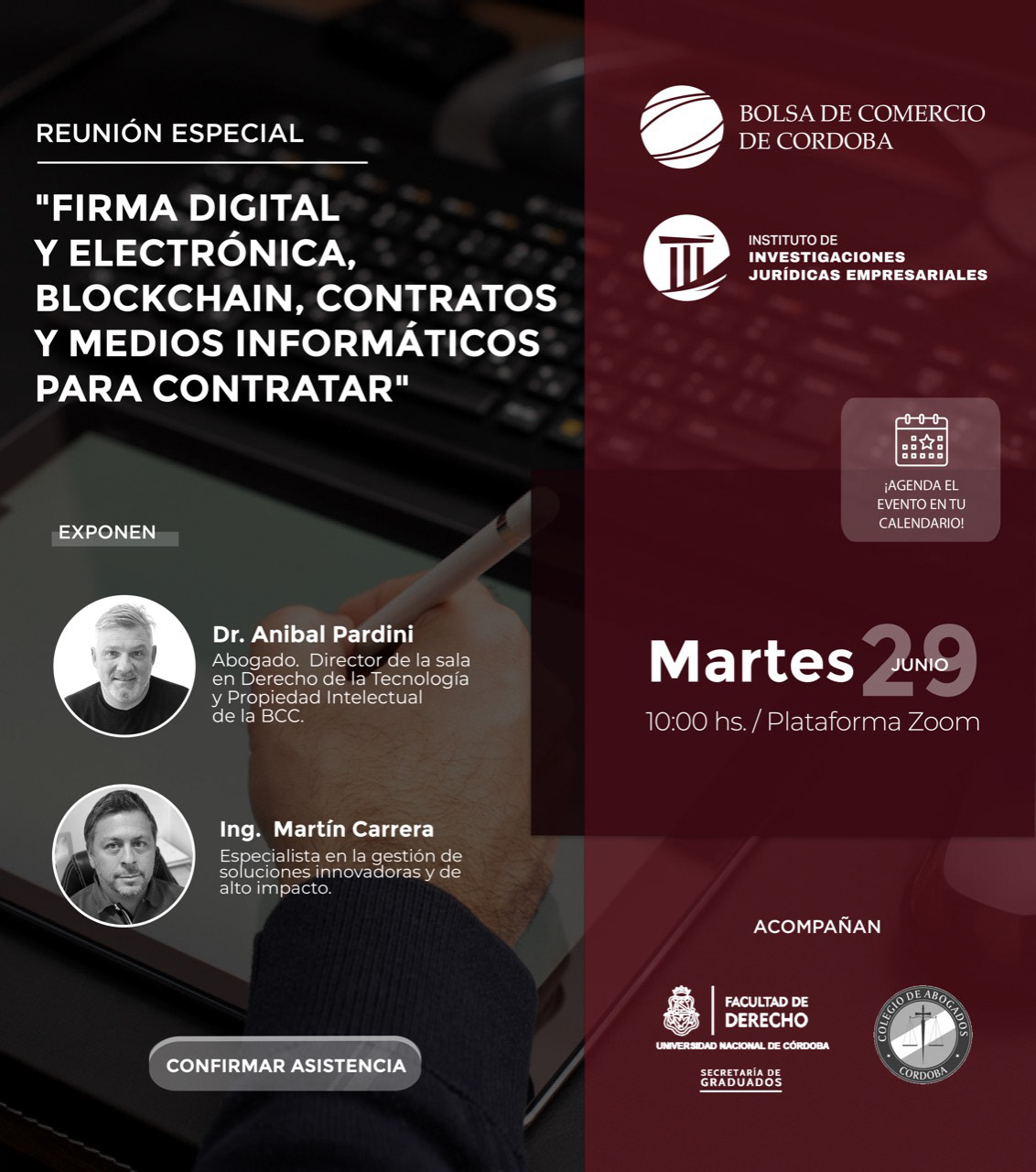Invitaciones en conjunto con el IIJE