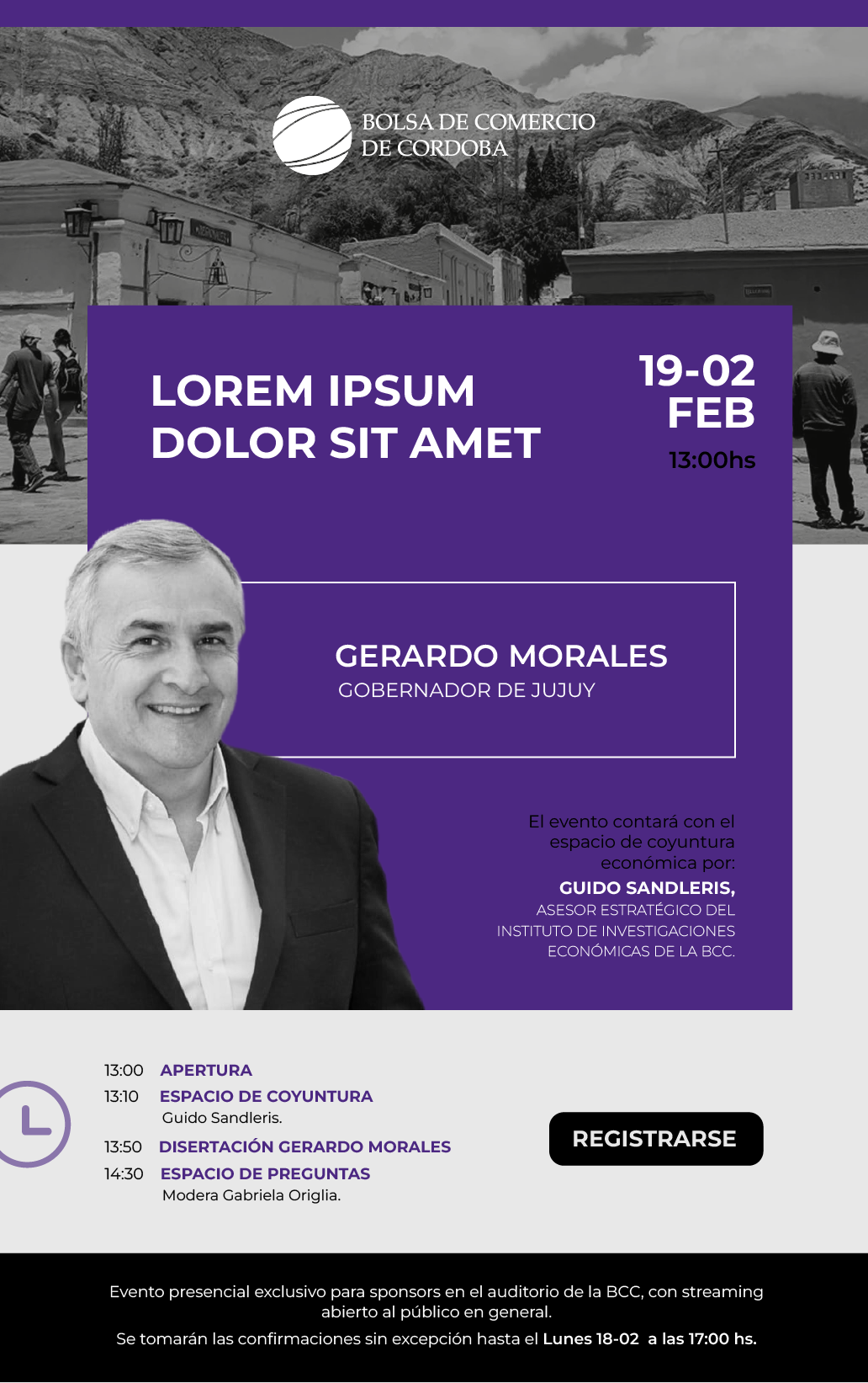 Propuesta de invitación