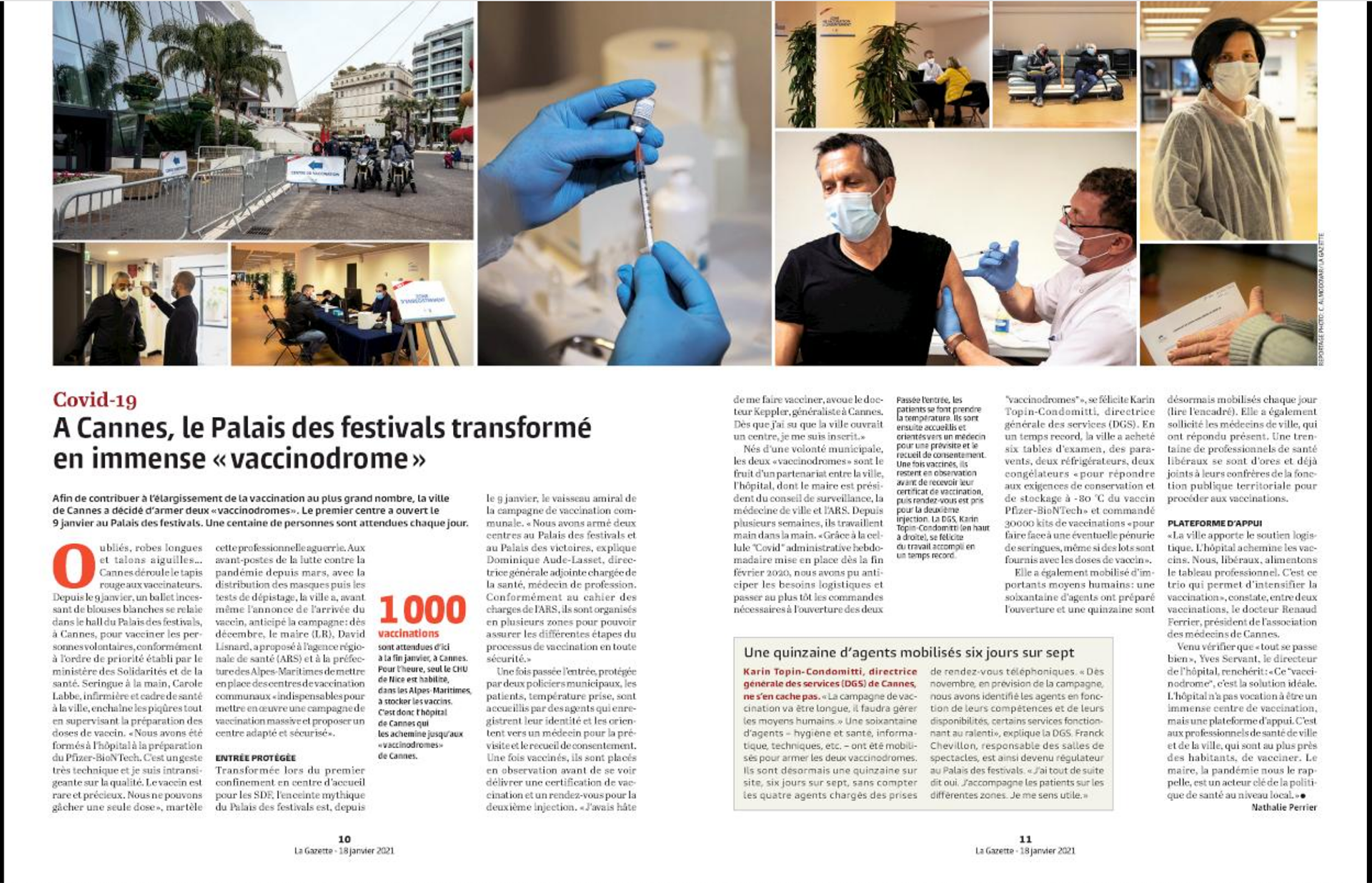 LA GAZETTE DES COMMUNES 2021-01-18