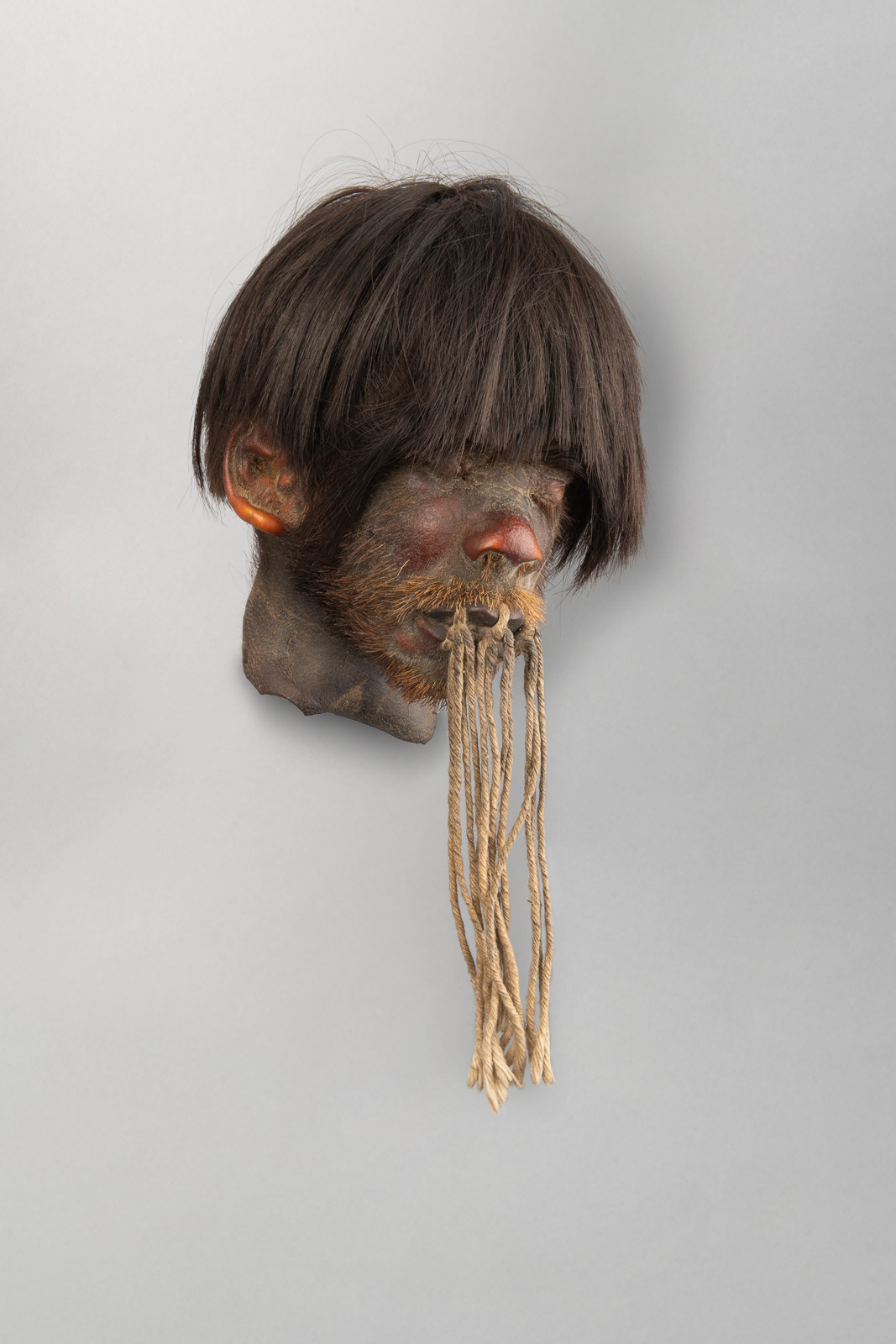 Tête réduite, collection du MAAOA - Marseille